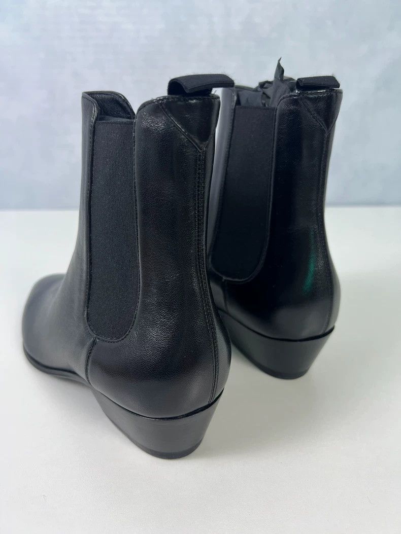 Saint laurent paris 21fwWyatt Foundation Chelsea Leather Bo