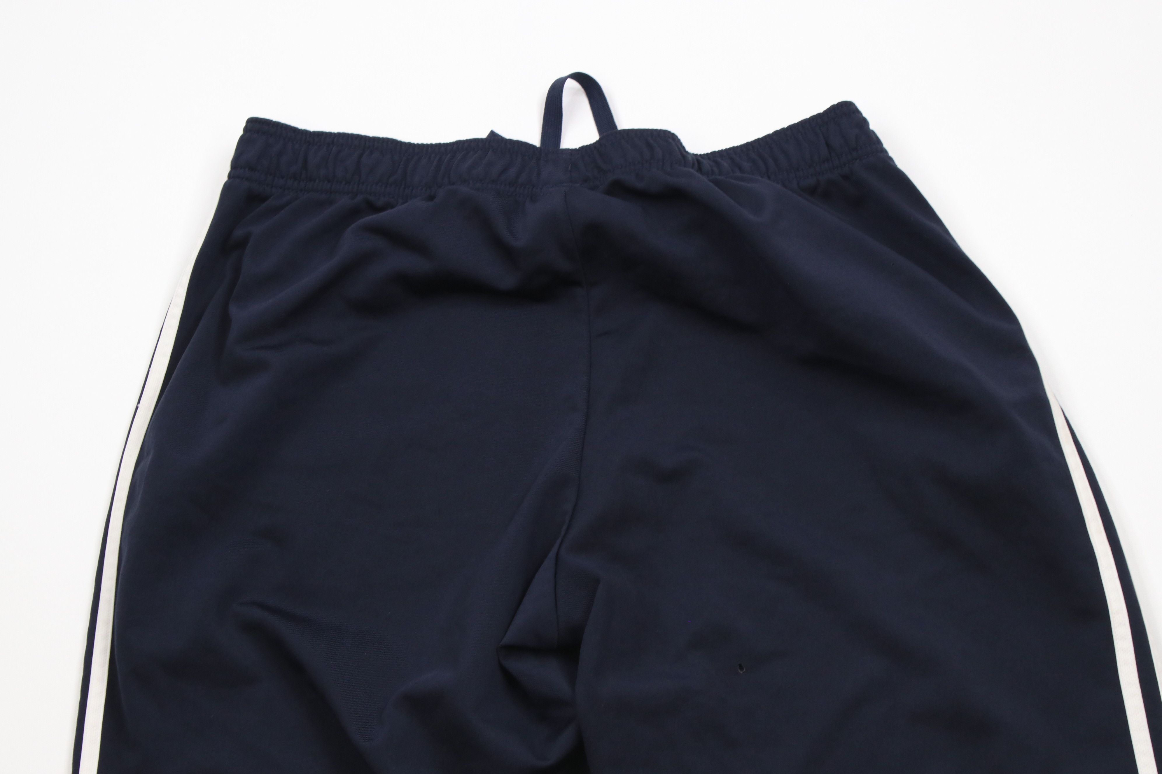Adidas × Vintage Vintage Y2K Adidas Spell Striped Wide Leg Sweatpants Blue Size US 38 / EU 54 - 13 Thumbnail
