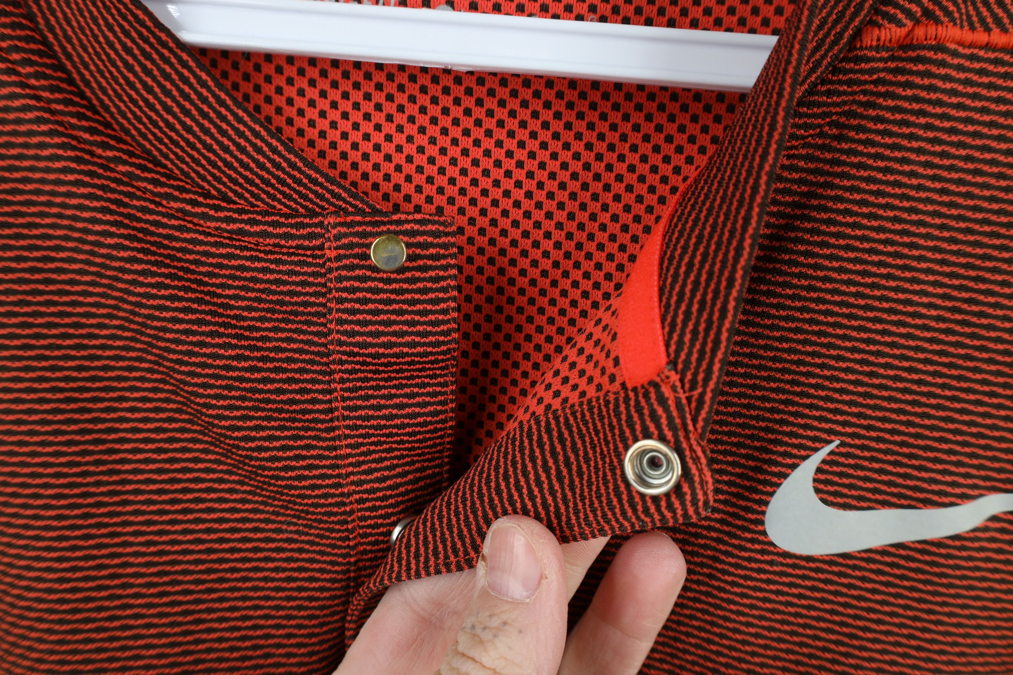 Nike × Vintage Nike Golf AeroReact Blade Collar Short Sleeve Polo Shirt Size US L / EU 52-54 / 3 - 7 Thumbnail