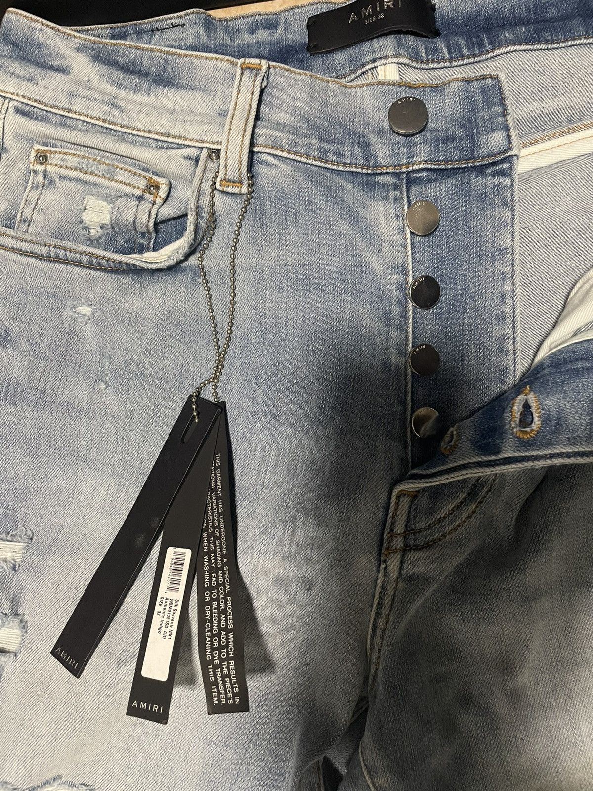 Amiri Amiri/Silk Souv0nlr MX1 Size US 32 / EU 48 - 2 Thumbnail
