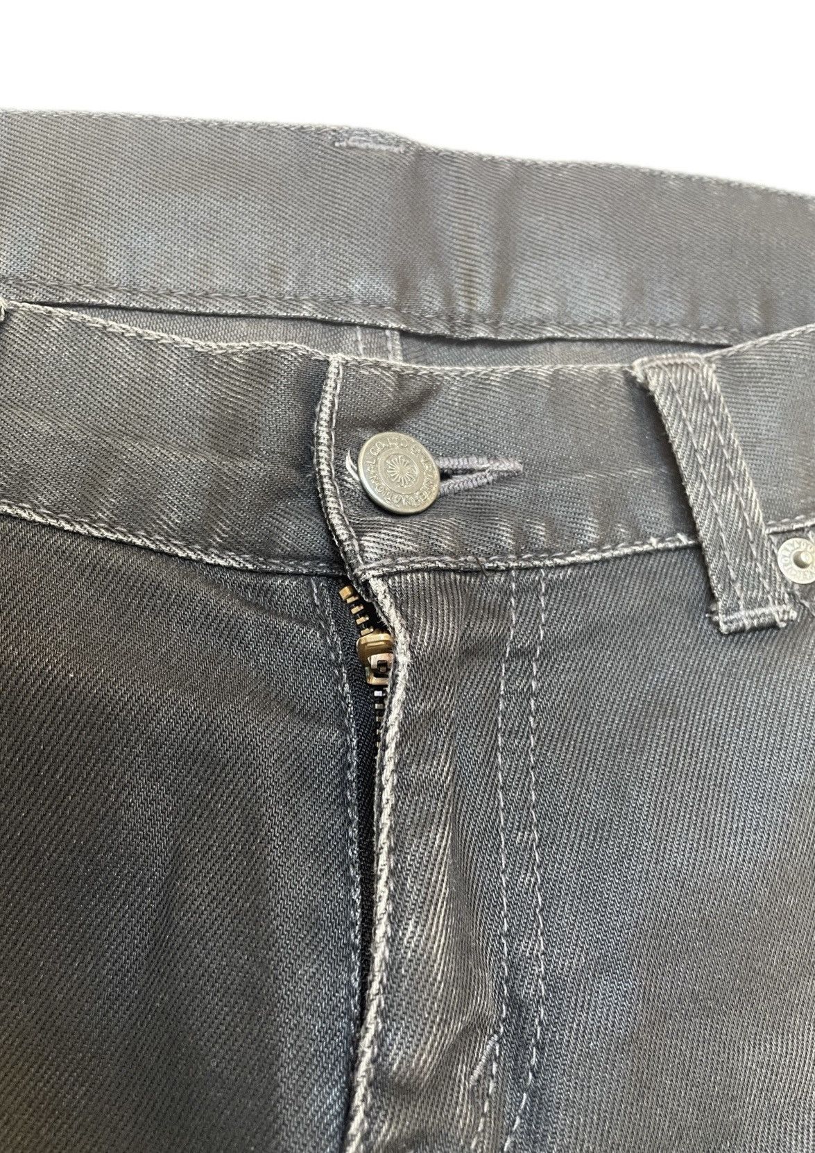 Tornado Mart Tormado Mart waxed flared denim Size US 29 - 3 Thumbnail