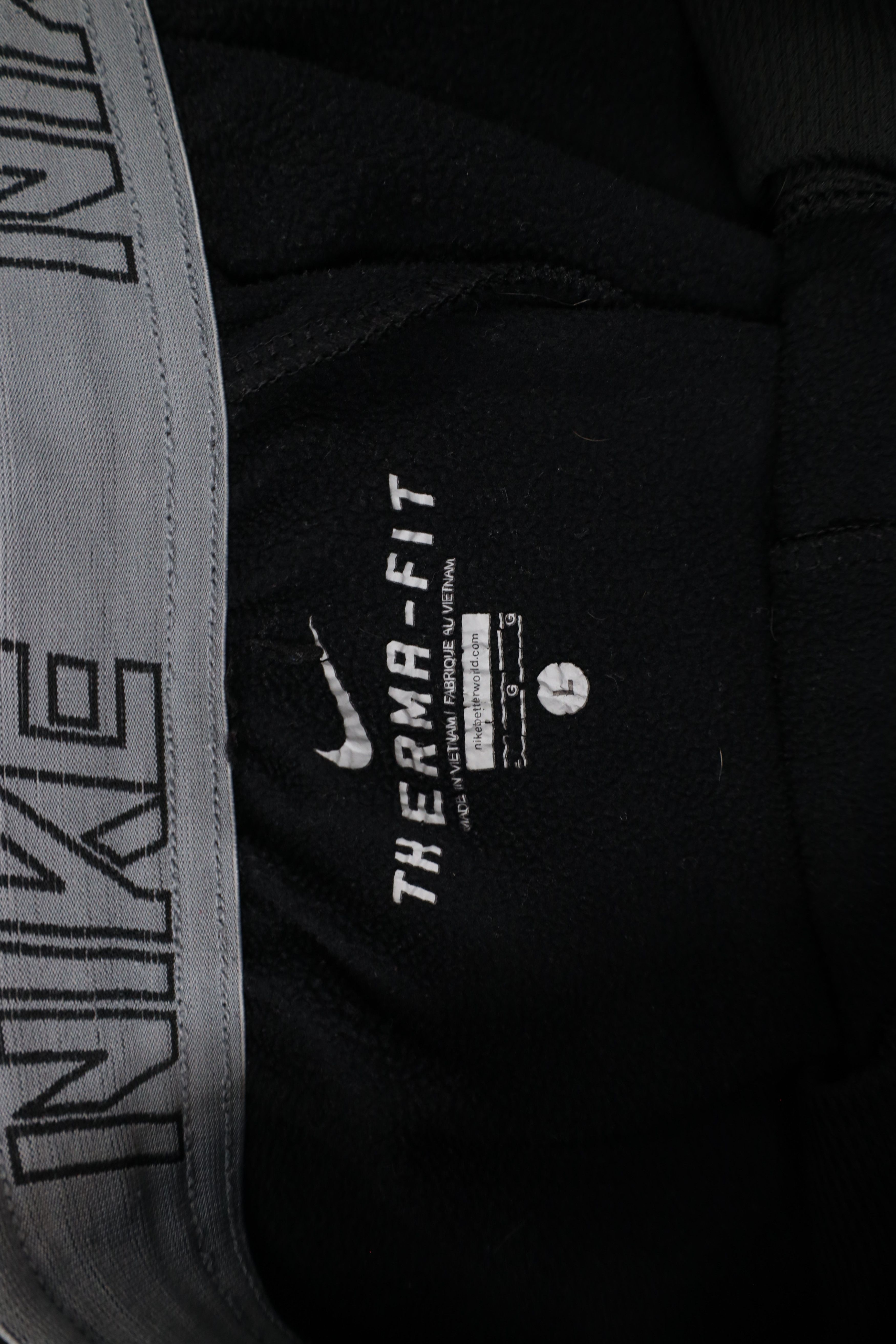 Nike × Vintage Vintage Y2K Nike Travis Scott Big Swoosh Wide Leg Sweatpants Size US 36 / EU 52 - 6 Thumbnail