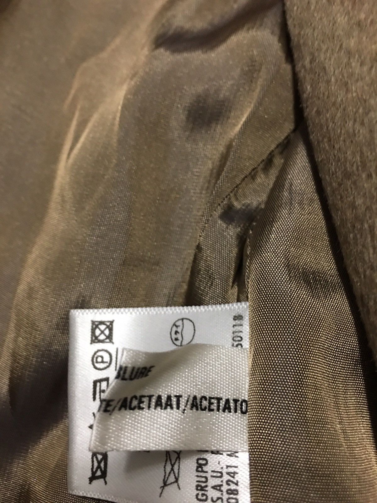Escada ESCADA Angora Camel Wool Rare Jacket Blazer Size EU 36 Size XS / US 0-2 / IT 36-38 - 15 Thumbnail