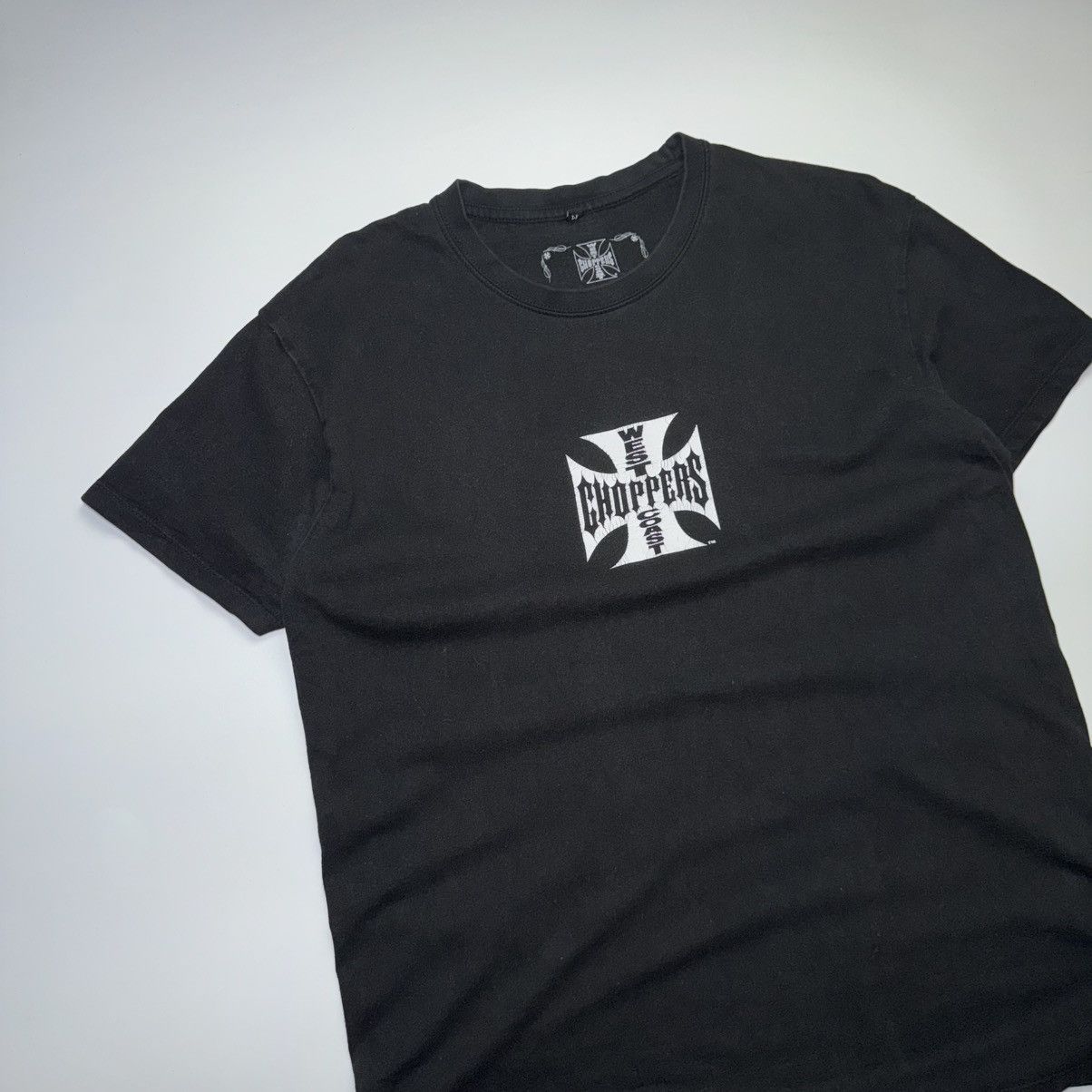 West Coast Choppers Faded Black West Coast Choppers Tee T Shirt Size US M / EU 48-50 / 2 - 7 Thumbnail