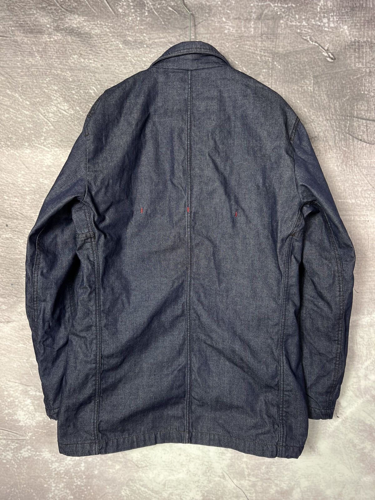 Marithe + Francois Girbaud Marithe Francois Girbaud Denim Multipocket Jacket Size US M / EU 48-50 / 2 - 3 Thumbnail