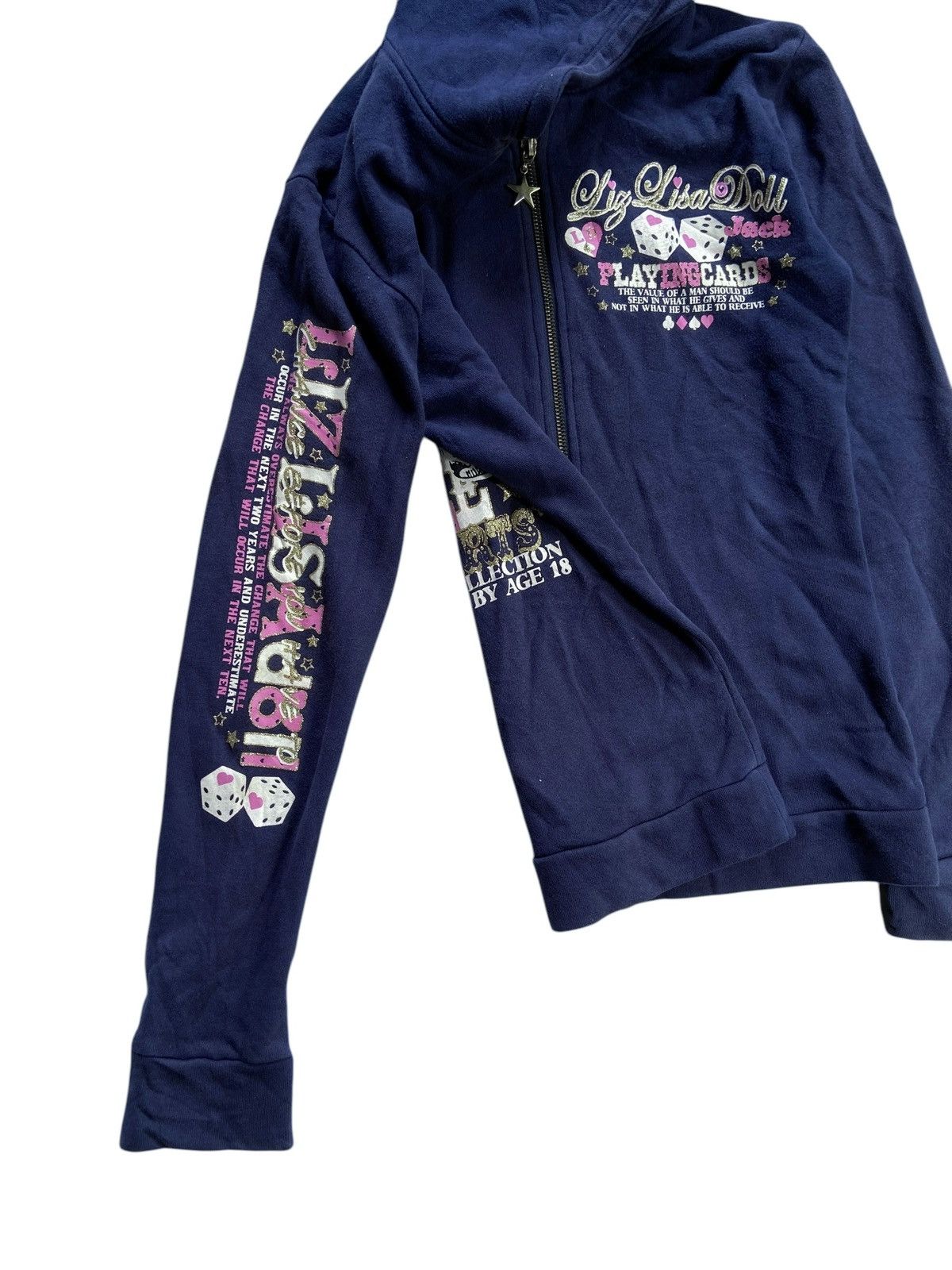 Japanese Brand JAPANESE LIZ LISA DOLL ZIP HOODIE Size US S / EU 44-46 / 1 - 4 Thumbnail
