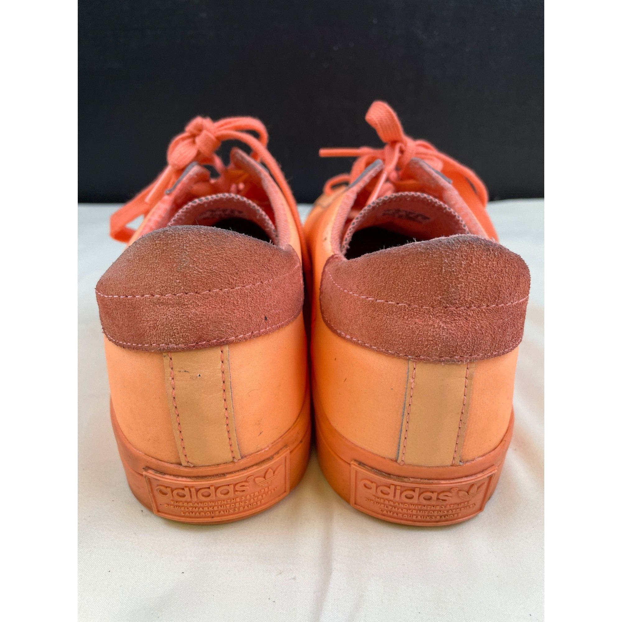 Adidas Adidas Men's Court Vantage Sun Glo Orange Sneakers/ Shoes Si Size US 11.5 / EU 44-45 - 8 Thumbnail