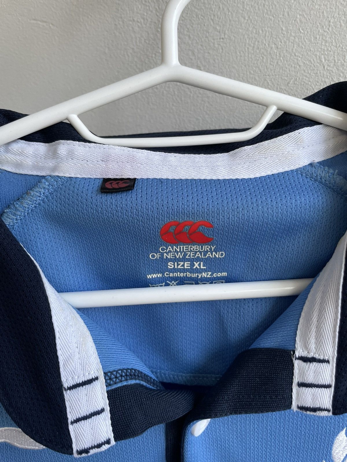 Canterbury of New Zealand Canterbury Scotland Rugby Union Jersey Navy Home Shirt Size US XL / EU 56 / 4 - 8 Thumbnail