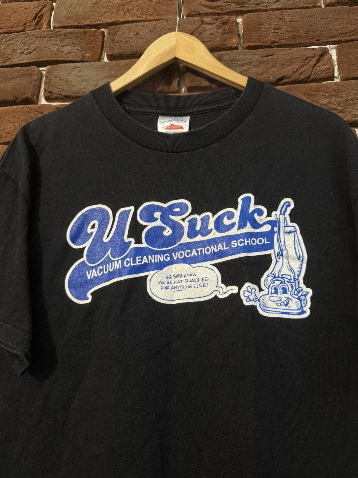 Seditionaries 00s Vintage U Suck Funny Sentence Humor Tee Band Art Y2K L Size US L / EU 52-54 / 3 - 2 Thumbnail
