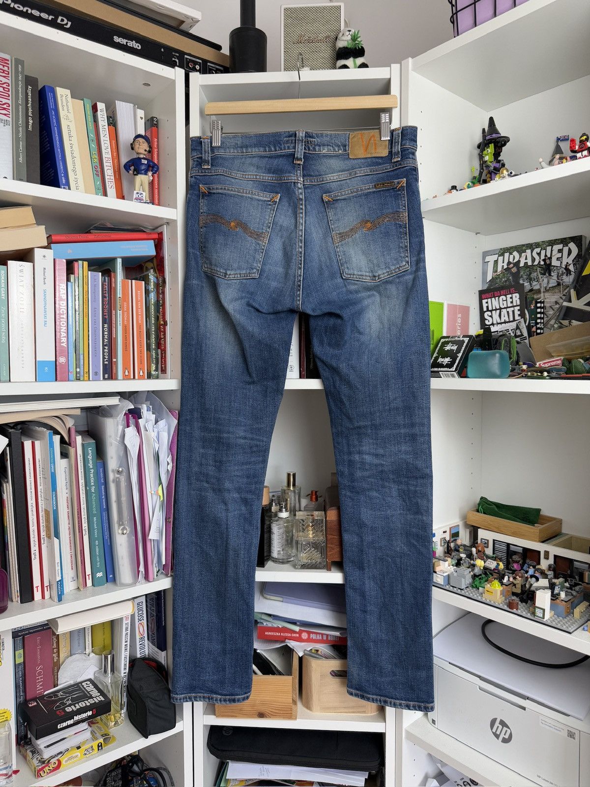 Designer × Nudie Jeans Nudie Jeans straight fit denim pants 31x32 designer casual Size US 31 - 2 Thumbnail