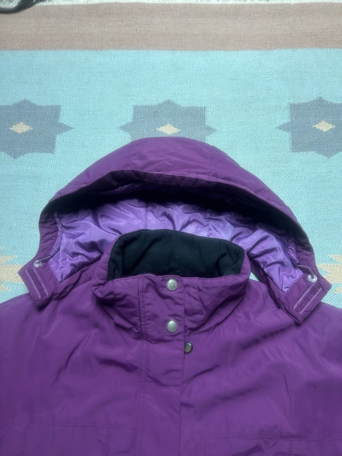 Vintage Vtg LL Bean hooded puffer jacket insulated ski snow 1X XL Size XL / US 12-14 / IT 48-50 - 4 Thumbnail