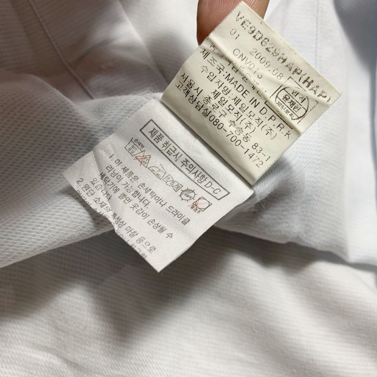 Givenchy Givenchy Simply Baby Blue Pocket Shirt Button Up Size US L / EU 52-54 / 3 - 8 Thumbnail
