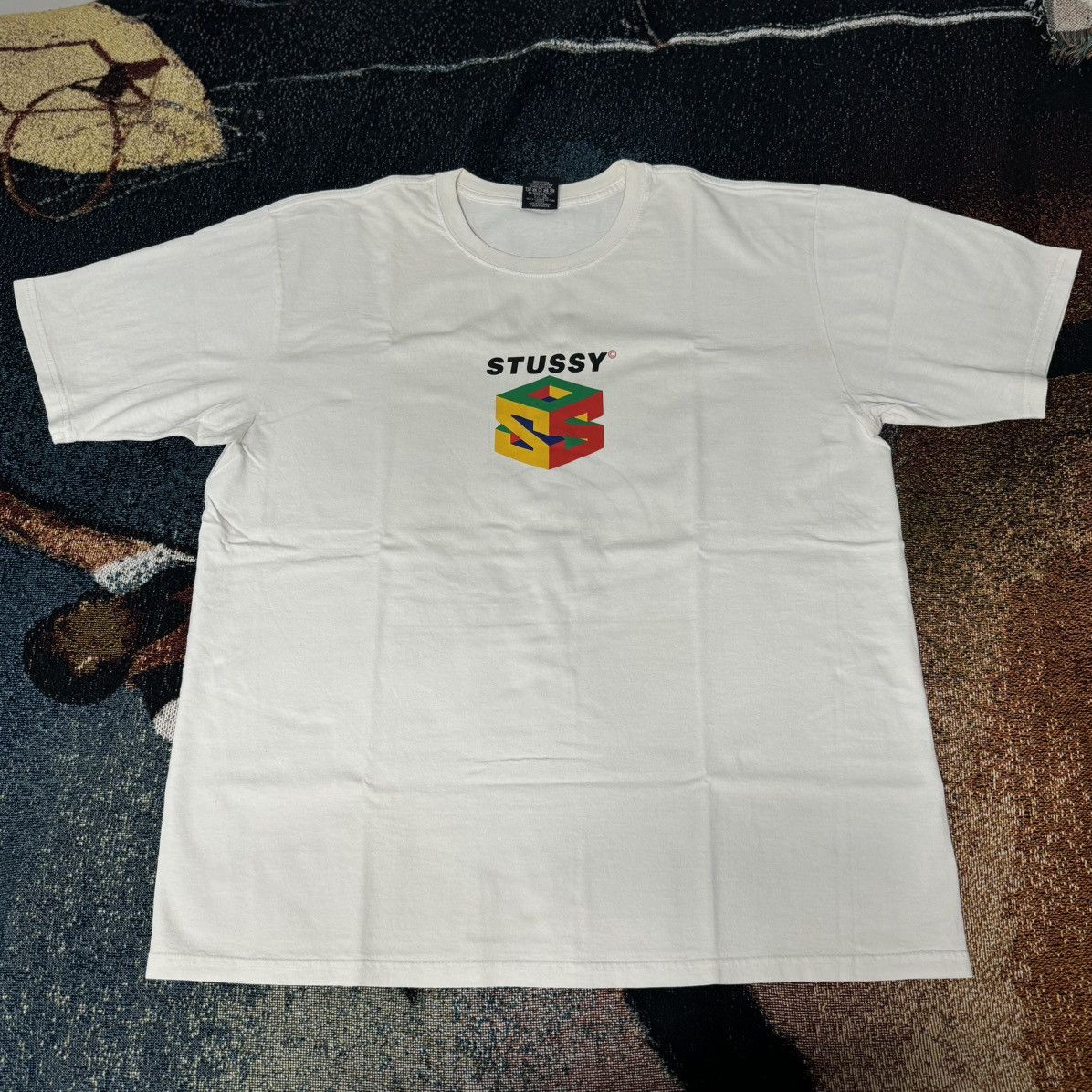Stussy STUSSY N64 TEE WHITE Size US L / EU 52-54 / 3 - 1 Thumbnail