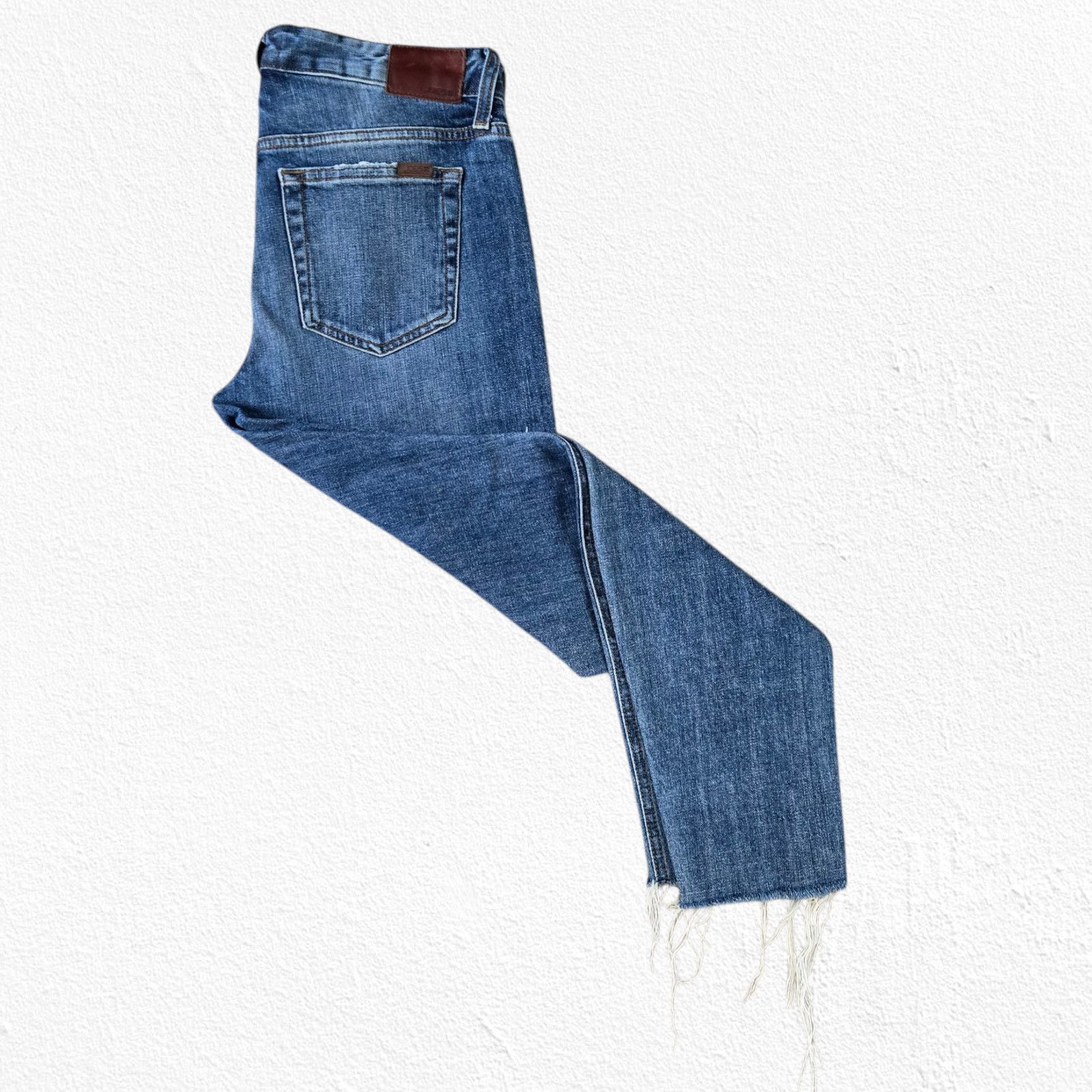 Other Distressed Boyfriend Ankle Straight Jeans Size 27 Size 27" / US 4 / IT 40 - 13 Thumbnail