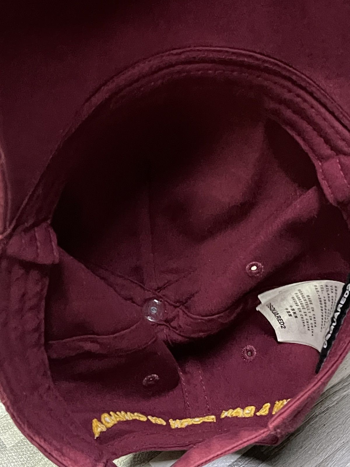 Dsquared2 Dsquared D2 Brothers Baseball Cap Size ONE SIZE - 4 Thumbnail
