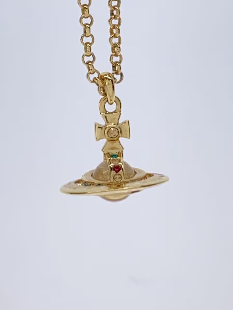 Vivienne Westwood 3D Crystal Orb Necklace Size ONE SIZE - 3 Thumbnail