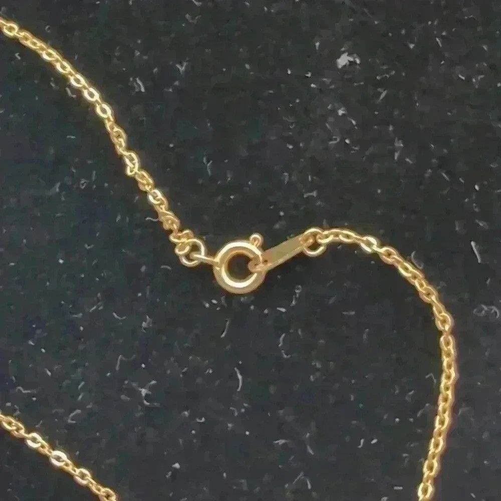 Designer 18 inch gold tone Rope chain Vintage estate piece Size ONE SIZE - 2 Thumbnail