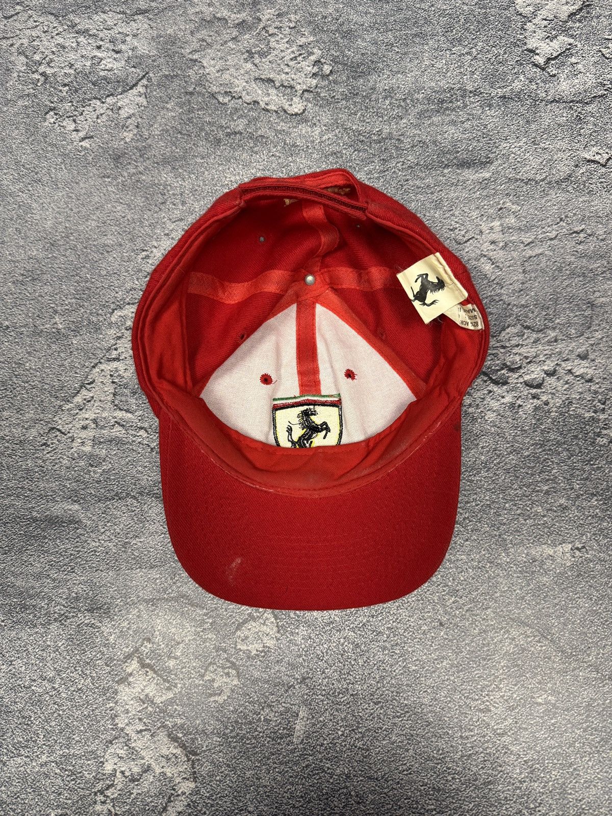 Ferrari × Vintage Vintage Ferrari ©1996 Cap Hat Size ONE SIZE - 4 Thumbnail