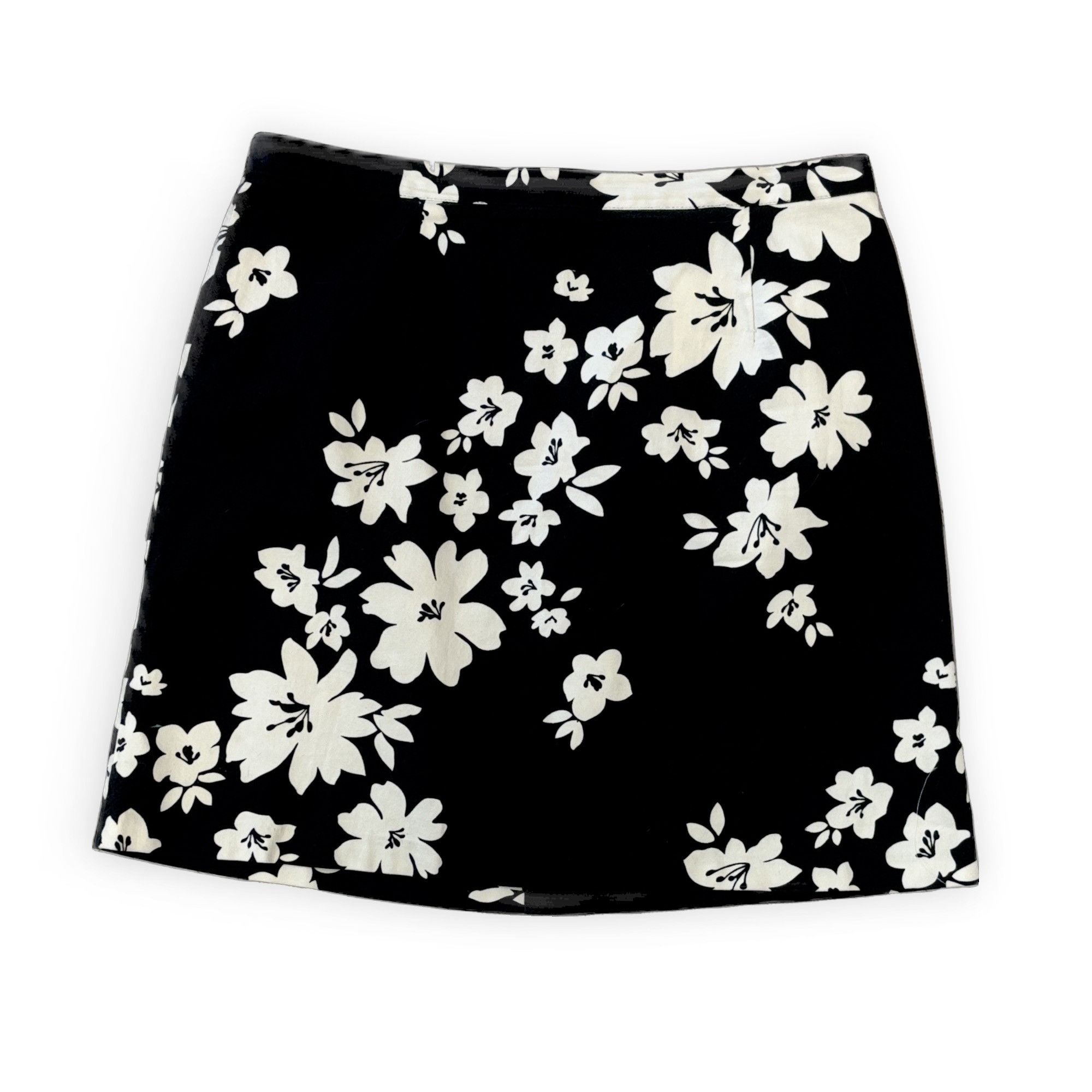 Vintage 18 Vintage Floral Patterned Skirt Size 40" / US 18 - 1 Thumbnail
