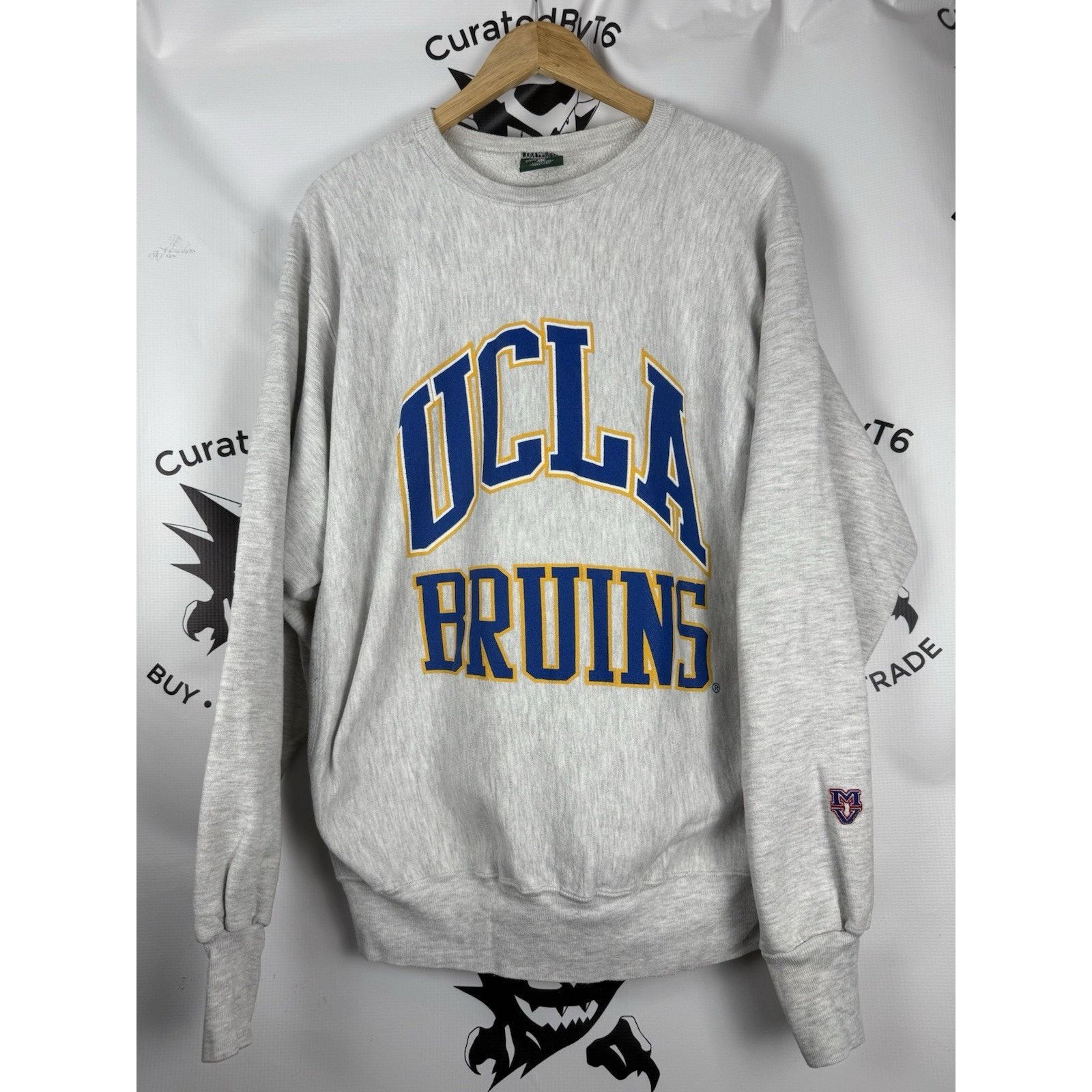 Champion Vintage UCLA Bruins Reverse Weave Crewneck Sweatshirt MV Size US XL / EU 56 / 4 - 1 Thumbnail