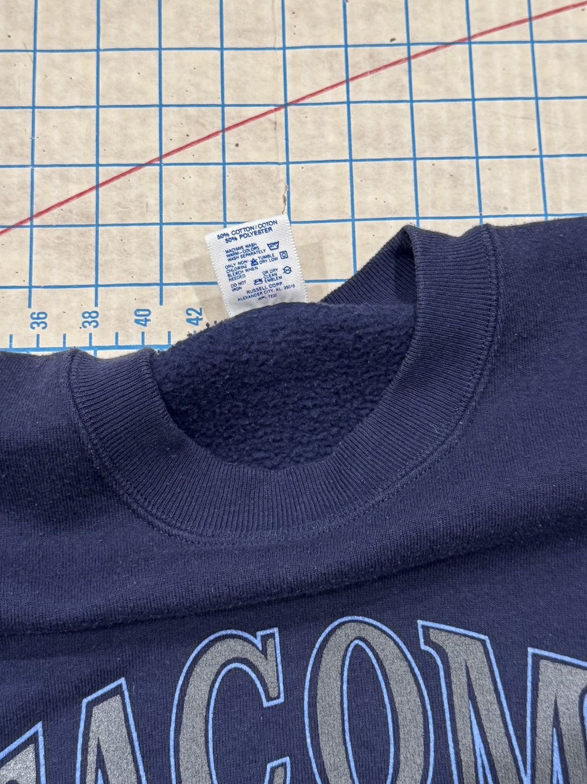 Vintage Vintage Tacoma Firefighters Crewneck Sweater 3M Graphic Navy Size US L / EU 52-54 / 3 - 8 Thumbnail