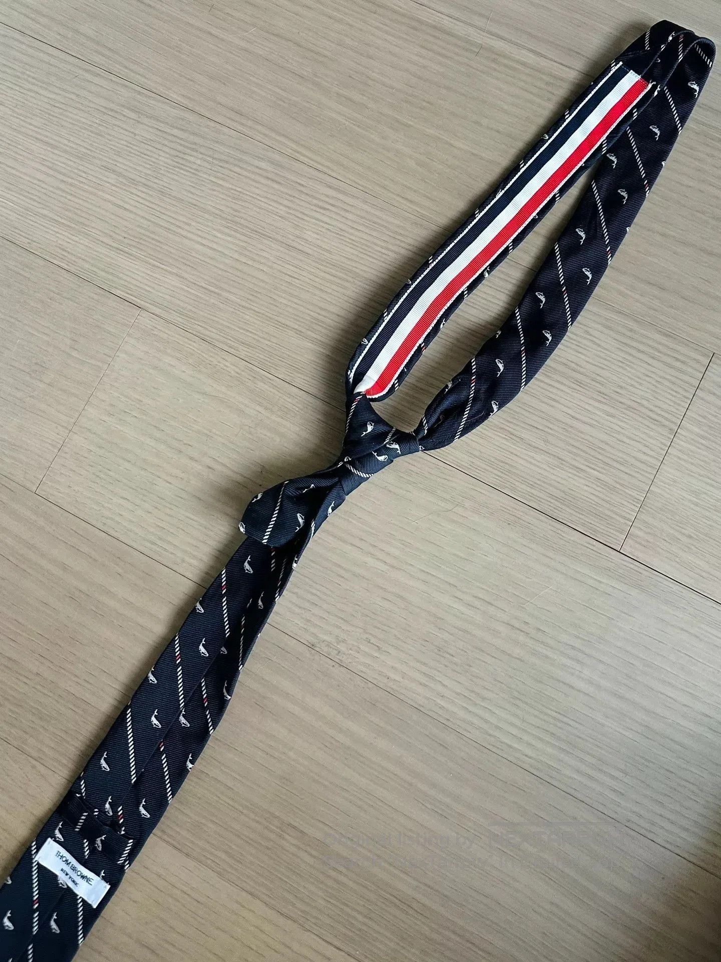 Thom Browne Thom Browne SS14 Silk Tie. Size ONE SIZE - 2 Thumbnail