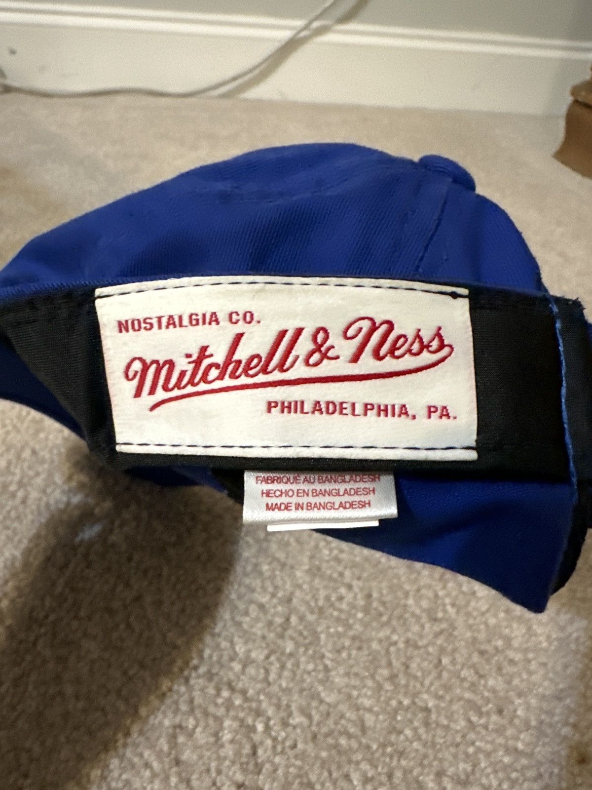 Mitchell & Ness × NBA Golden State Warriors Mitchell & Ness NBA Hat Size ONE SIZE - 4 Thumbnail
