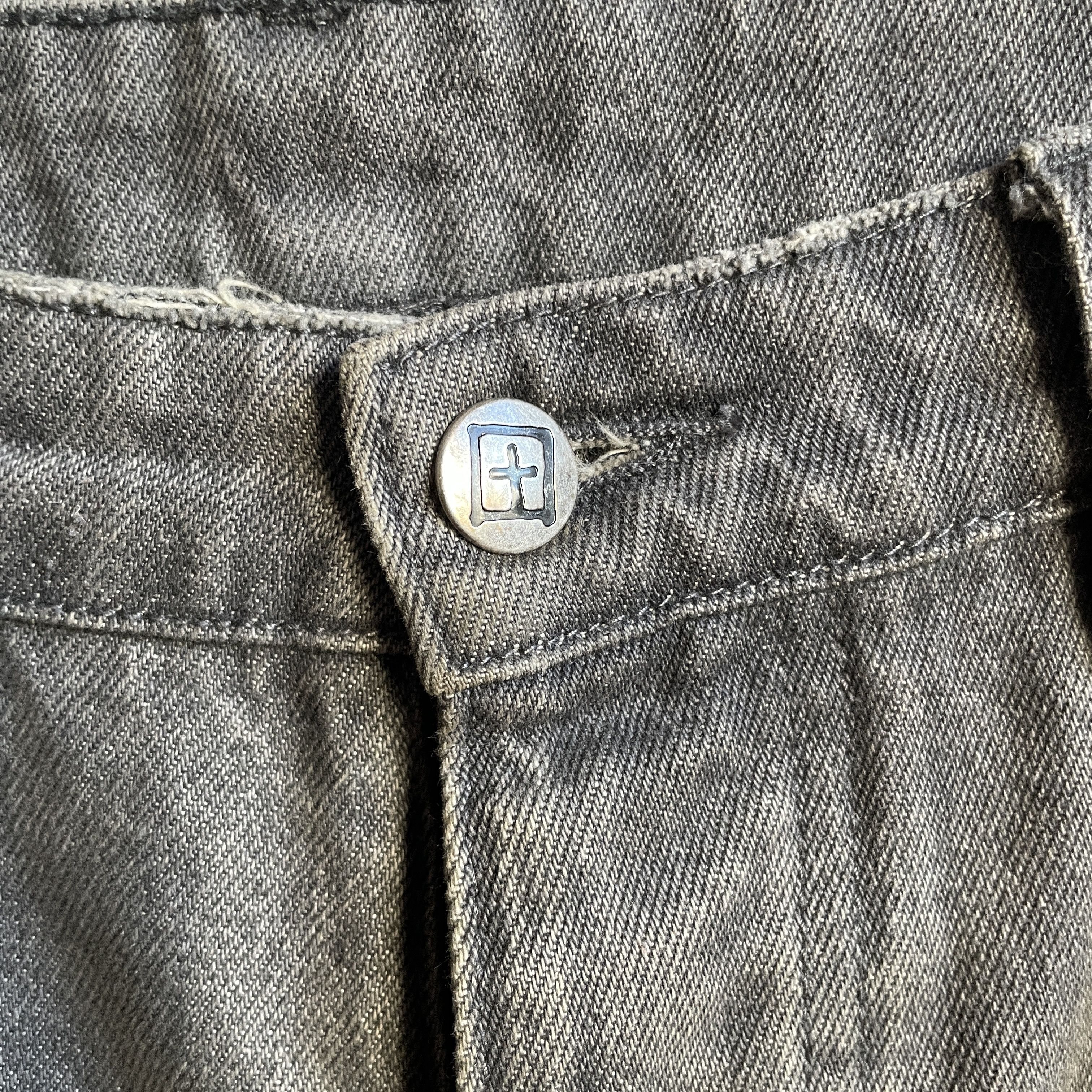 Ksubi Ksubi Chitch Fire Starter Distressed Gray Denim Size 32 Size US 32 / EU 48 - 15 Thumbnail