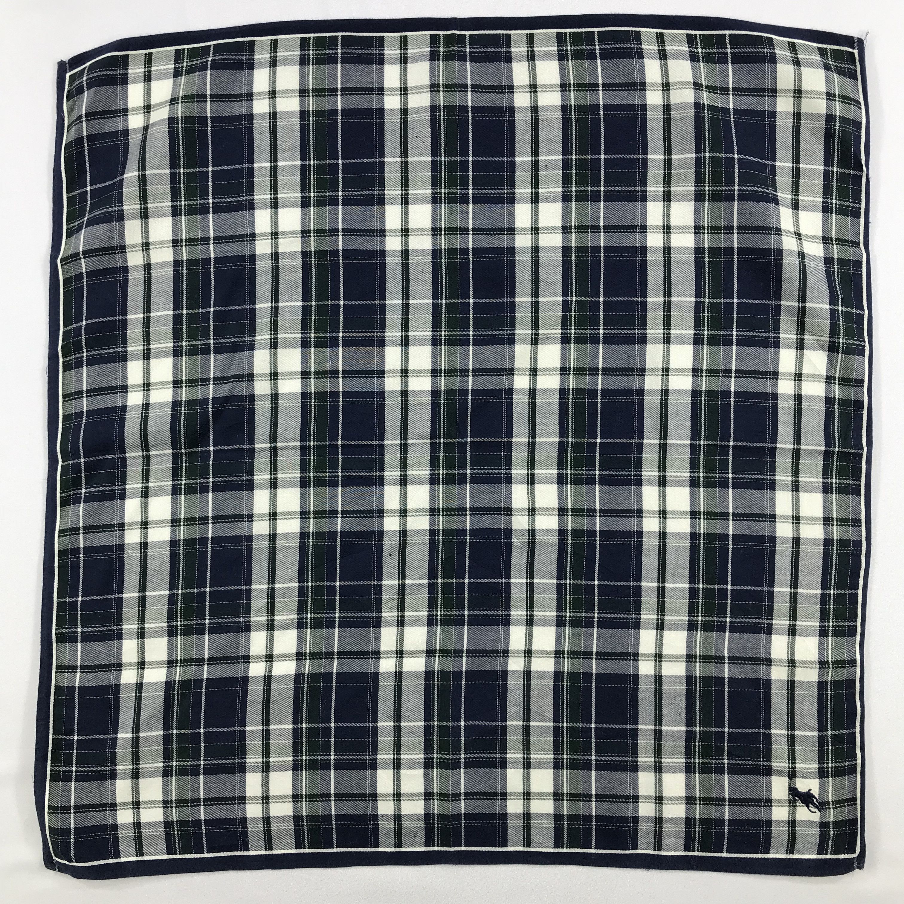 Polo Ralph Lauren × Vintage Polo Ralph Lauren Bandana / Handkerchief /Neckerchief -S2684 Size ONE SIZE - 1 Thumbnail