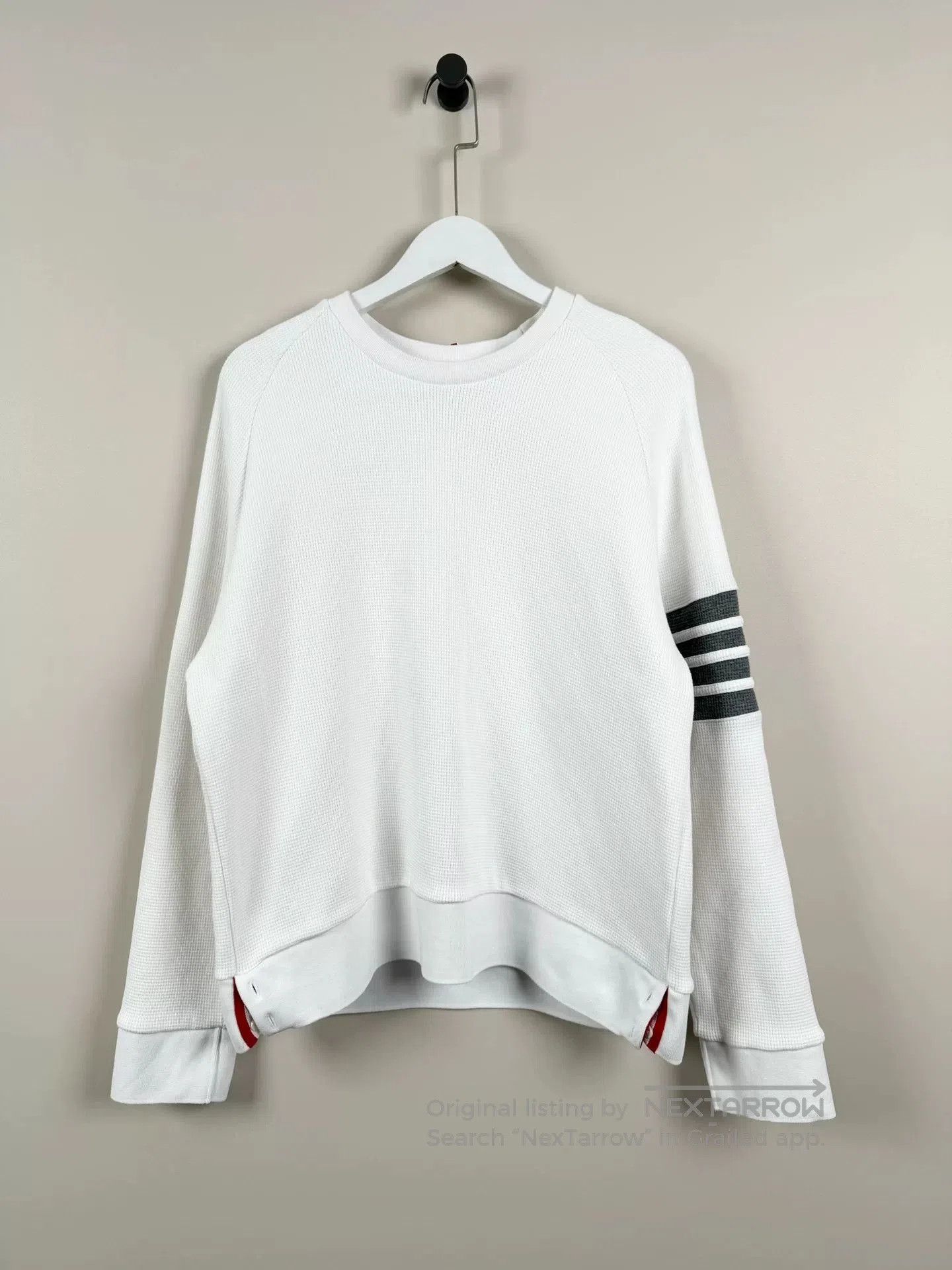 Thom Browne thom browne waffle crewneck sweatshirt size 4. Size US M / EU 48-50 / 2 - 1 Thumbnail