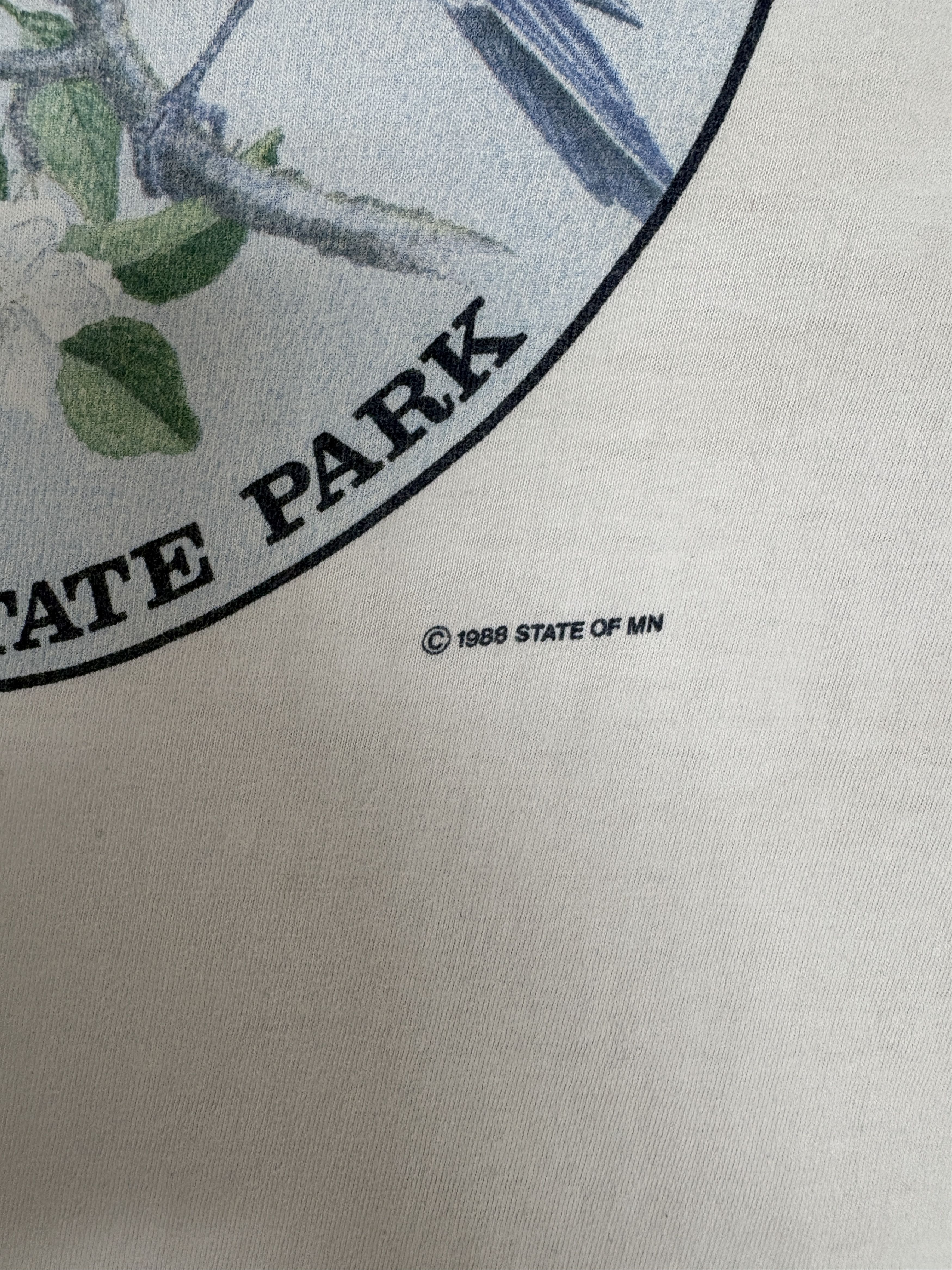 Vintage Minnesota Camden State Park Vintage White T-Shirt Tee Size US L / EU 52-54 / 3 - 3 Thumbnail