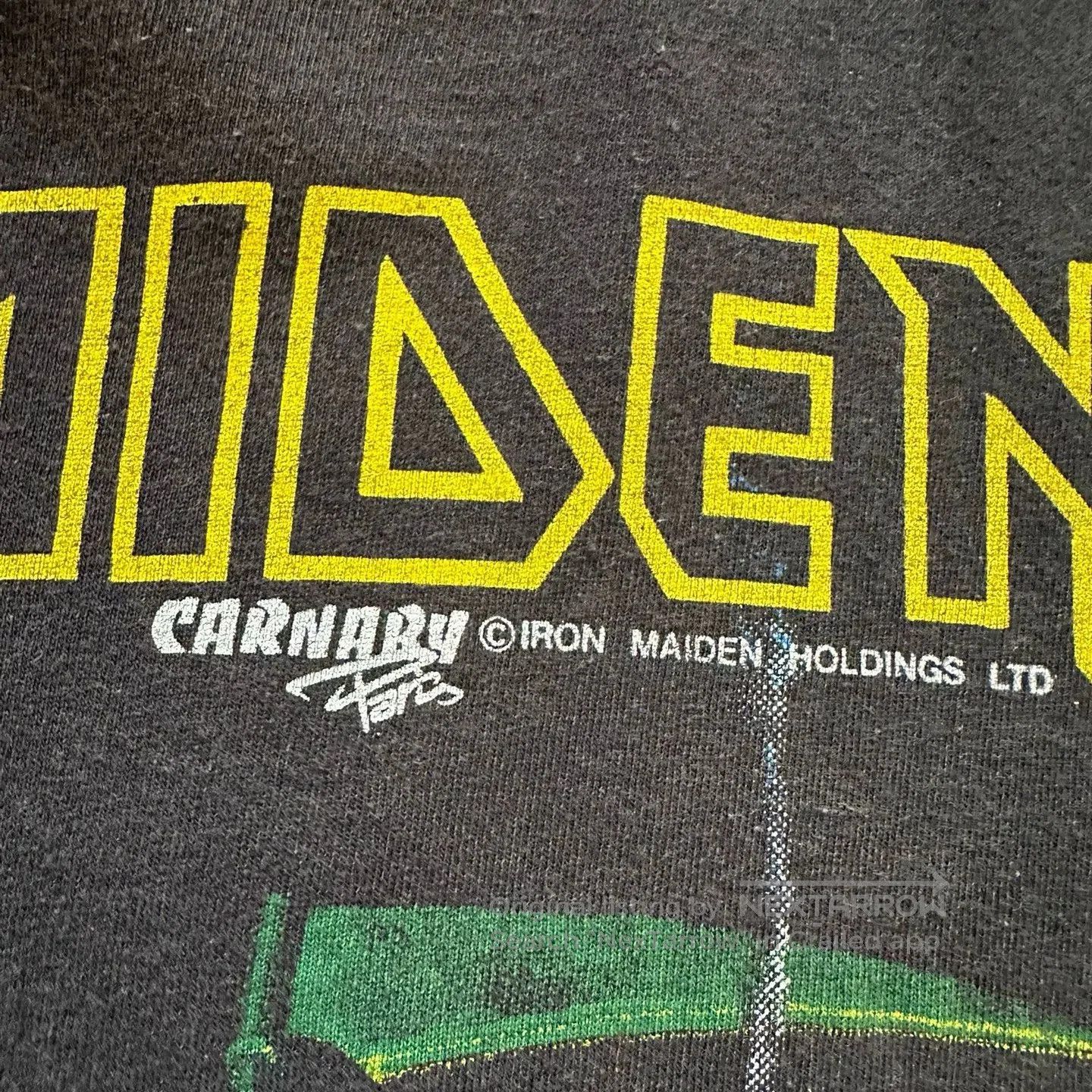Vintage Vintage 90s Iron Maiden T. Size US M / EU 48-50 / 2 - 4 Thumbnail