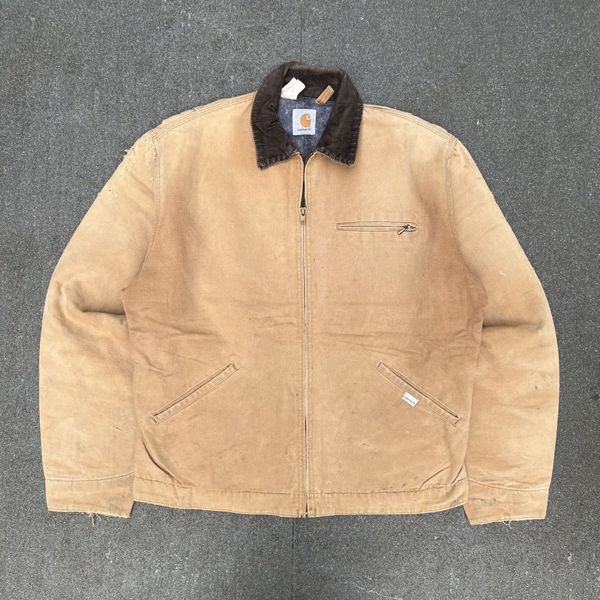 Carhartt × Vintage 💥Rare💥 80’s Vintage Carhartt Detroit Jacket BRN Size US M / EU 48-50 / 2 - 1 Thumbnail