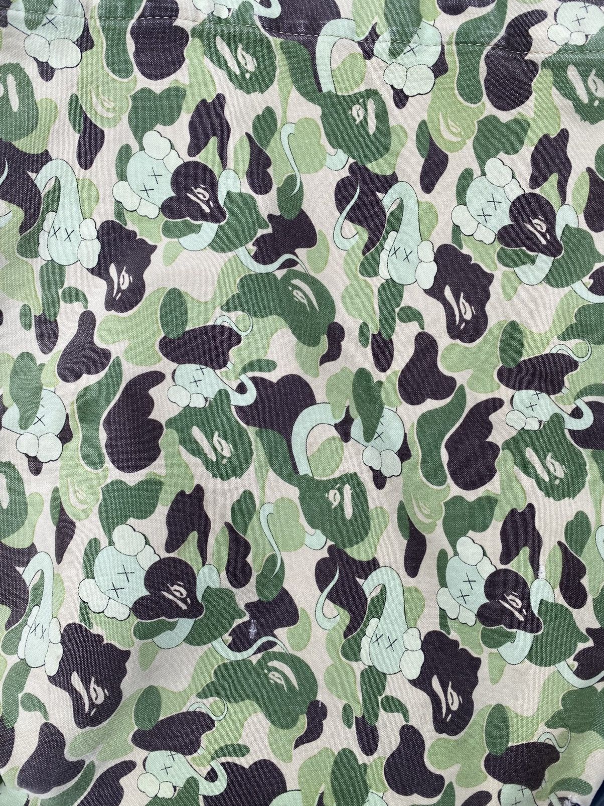Bape × Kaws BAPE Tote bag sta camo gray a bathing ape NIGO Size ONE SIZE - 10 Thumbnail