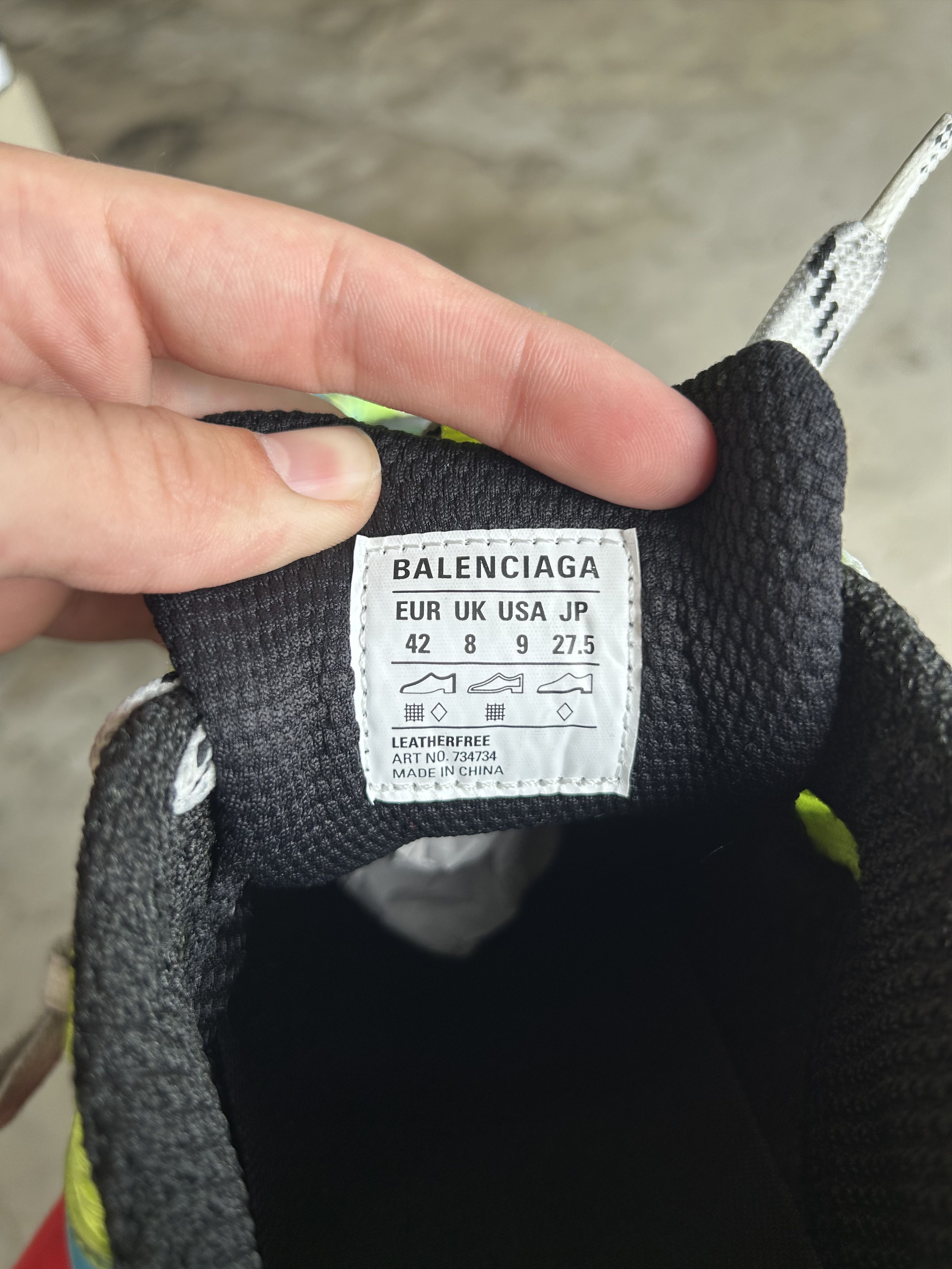 Balenciaga Balenciaga 3XL Sneaker Size US 9 / EU 42 - 8 Thumbnail