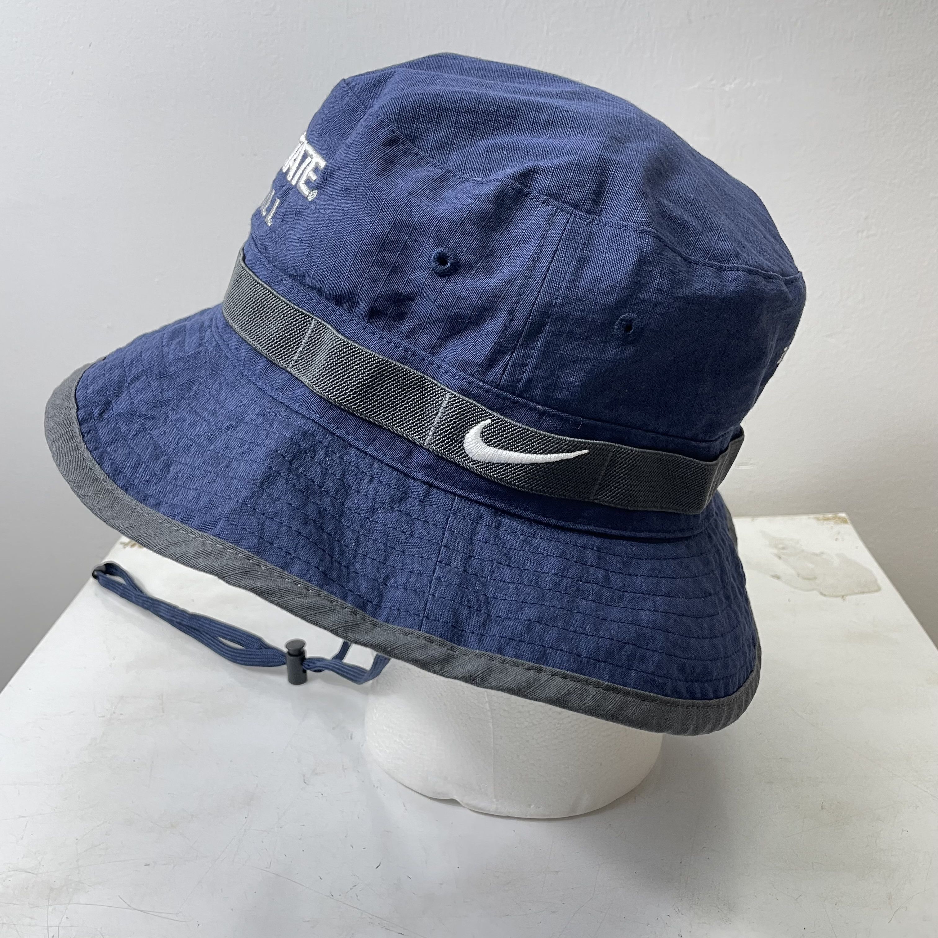 Nike ⭐️SALE⭐️ NIKE UTAH STATE AGGIES UNIVERSITY BUCKET HAT Size ONE SIZE - 2 Thumbnail