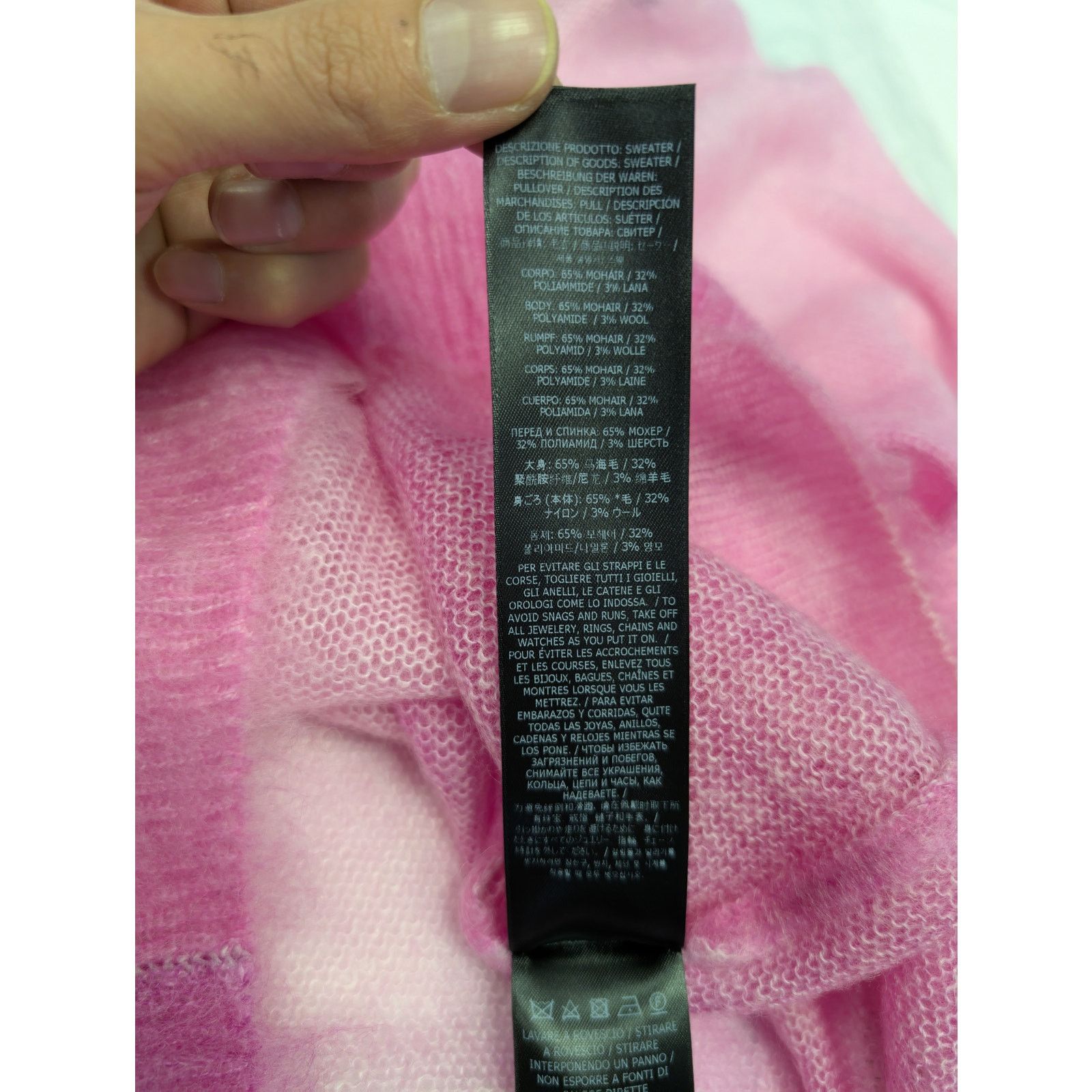 Tom Ford o1rshd1 Knitwear Crewneck Knitted Sweatshirt in Pink Size US XL / EU 56 / 4 - 18 Thumbnail
