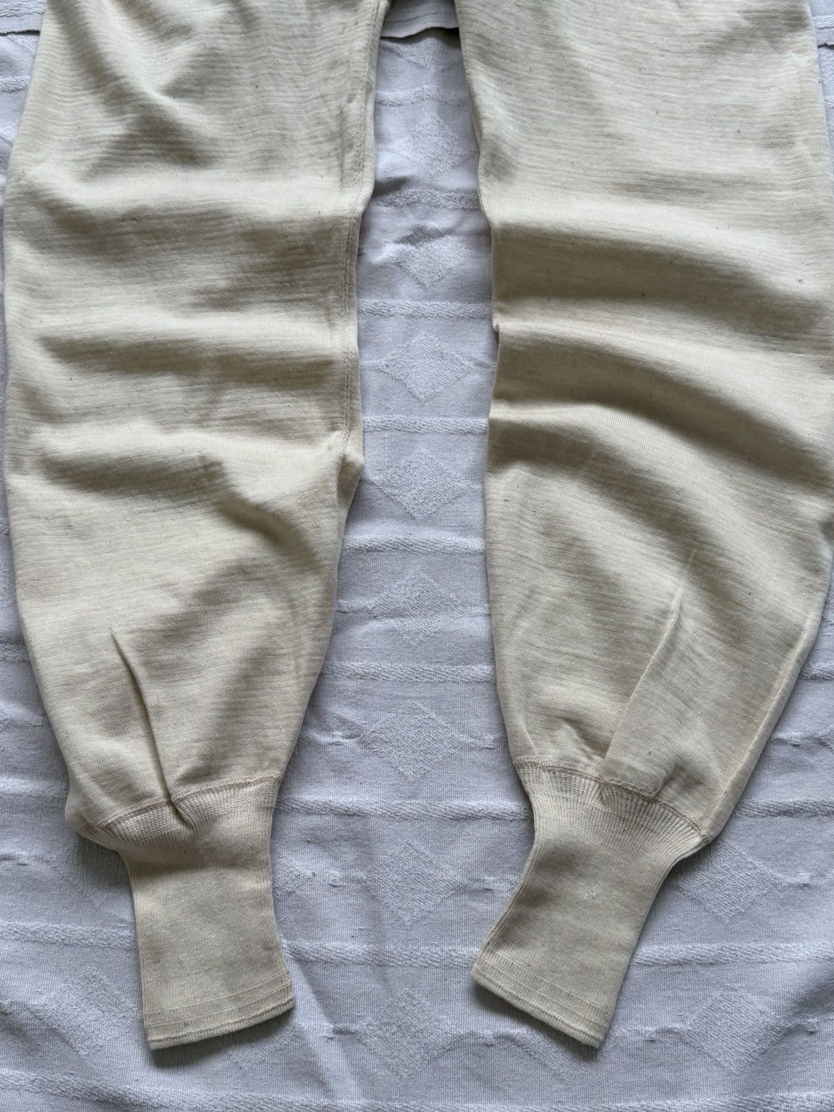 Vintage Vintage 1951 Dated French Military Underwear Thermal Pants Size US 36 / EU 52 - 2 Thumbnail