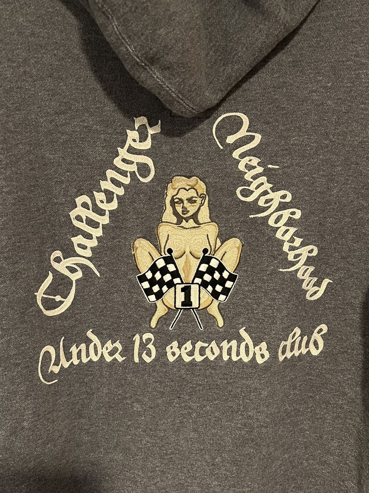 CHALLENGER × Neighborhood Under 13 Seconds Zip-Up Hoodie Size US M / EU 48-50 / 2 - 2 Thumbnail