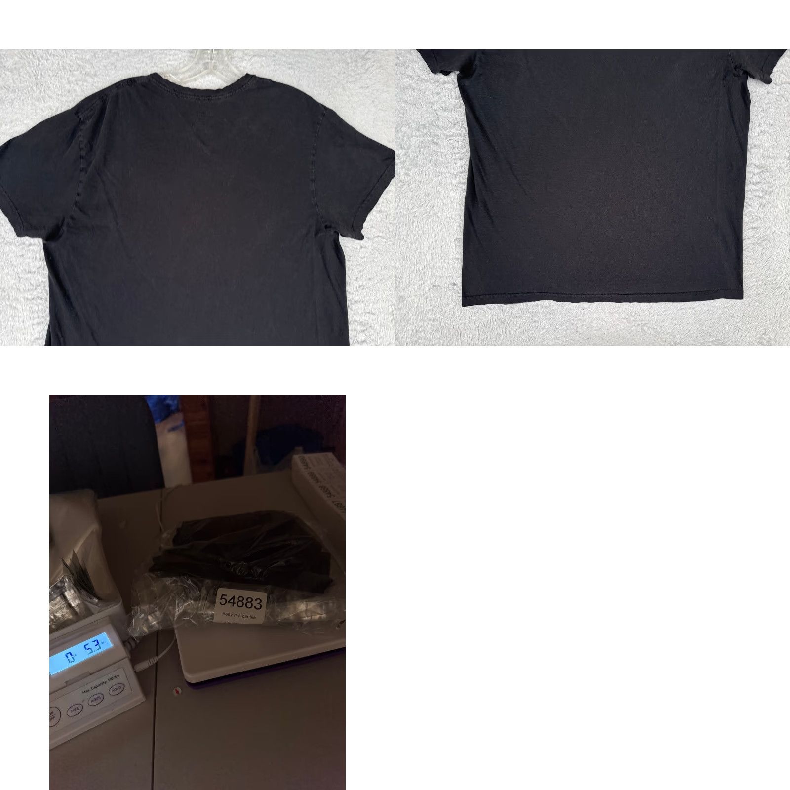 Ralph Lauren Polo Ralph Lauren Shirt Adult Large Black 100% Cotton V-Neck Short Sleeve Size US L / EU 52-54 / 3 - 9 Thumbnail