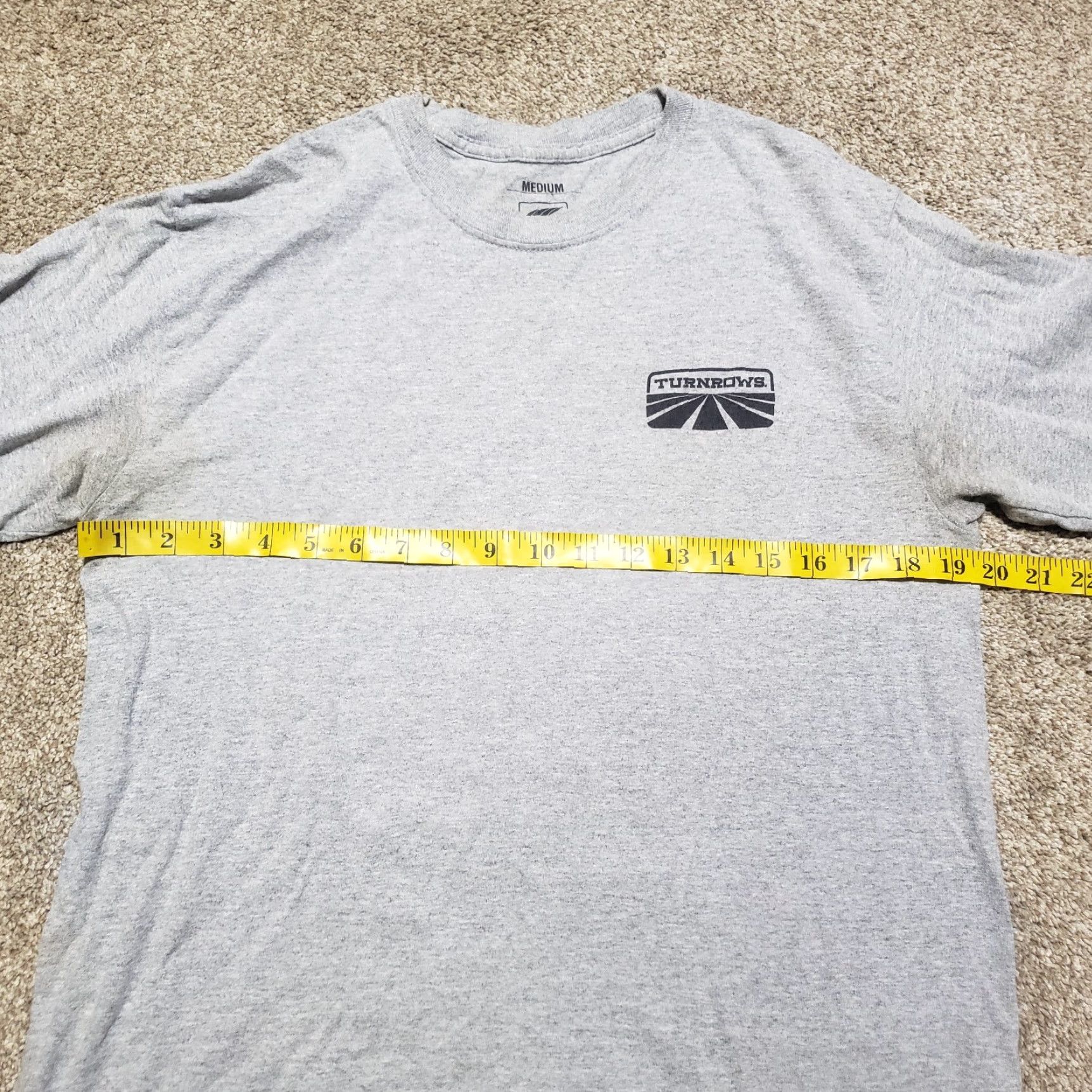 Vintage So God Made A Farmer Shirt Adult M Gray Long Sleeve T-Shirt Mens Size M / US 6-8 / IT 42-44 - 4 Thumbnail