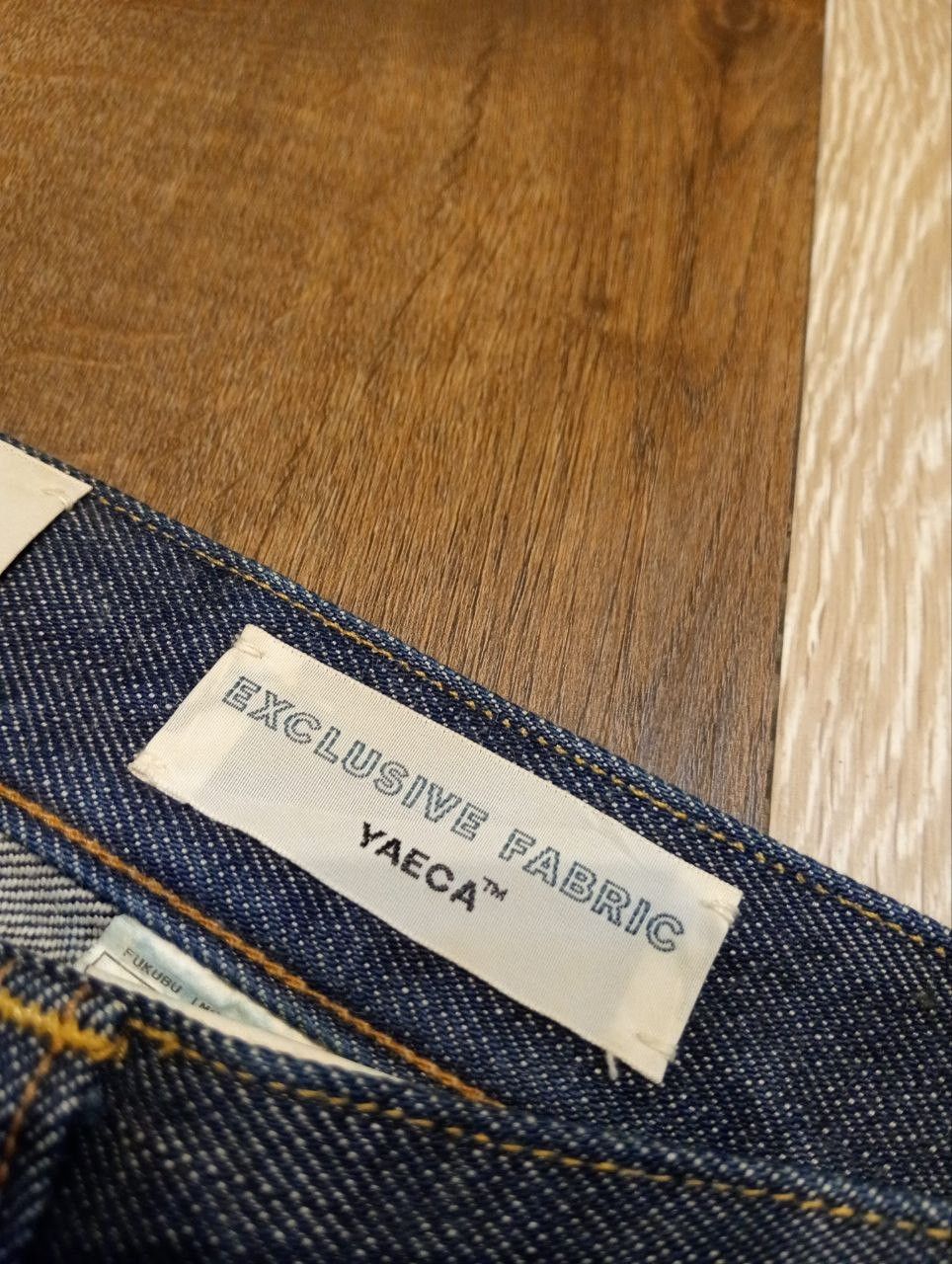 YAECA YAECA JAPAN 7-13W EXCLUSIVE FABRIC INDIGO DENIM PANTS Size US 29 - 6 Thumbnail