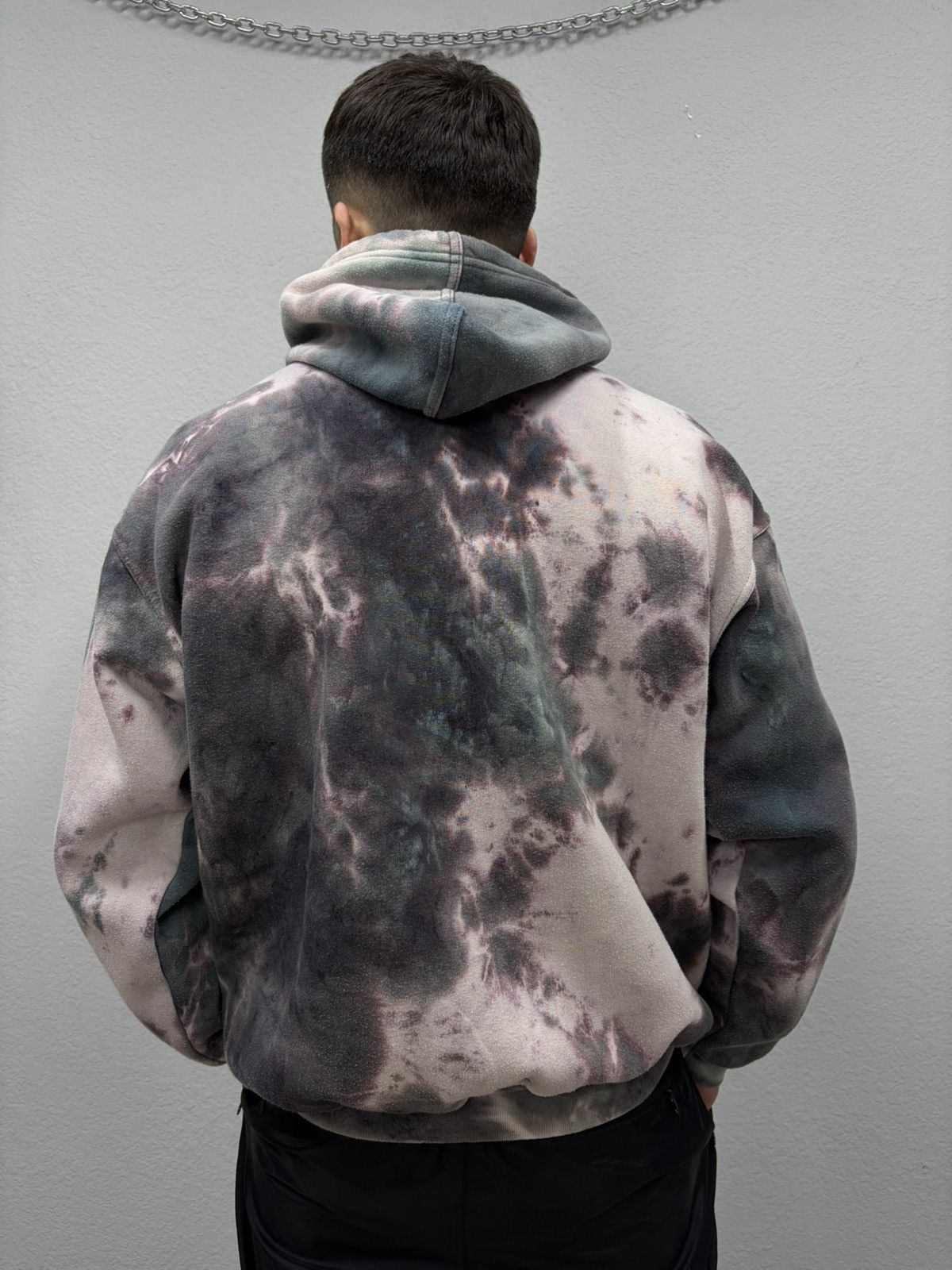 Diesel Diesel Denim Division Tie Dye Hoodie Y2K Archive Streetwear Size US L / EU 52-54 / 3 - 15 Thumbnail