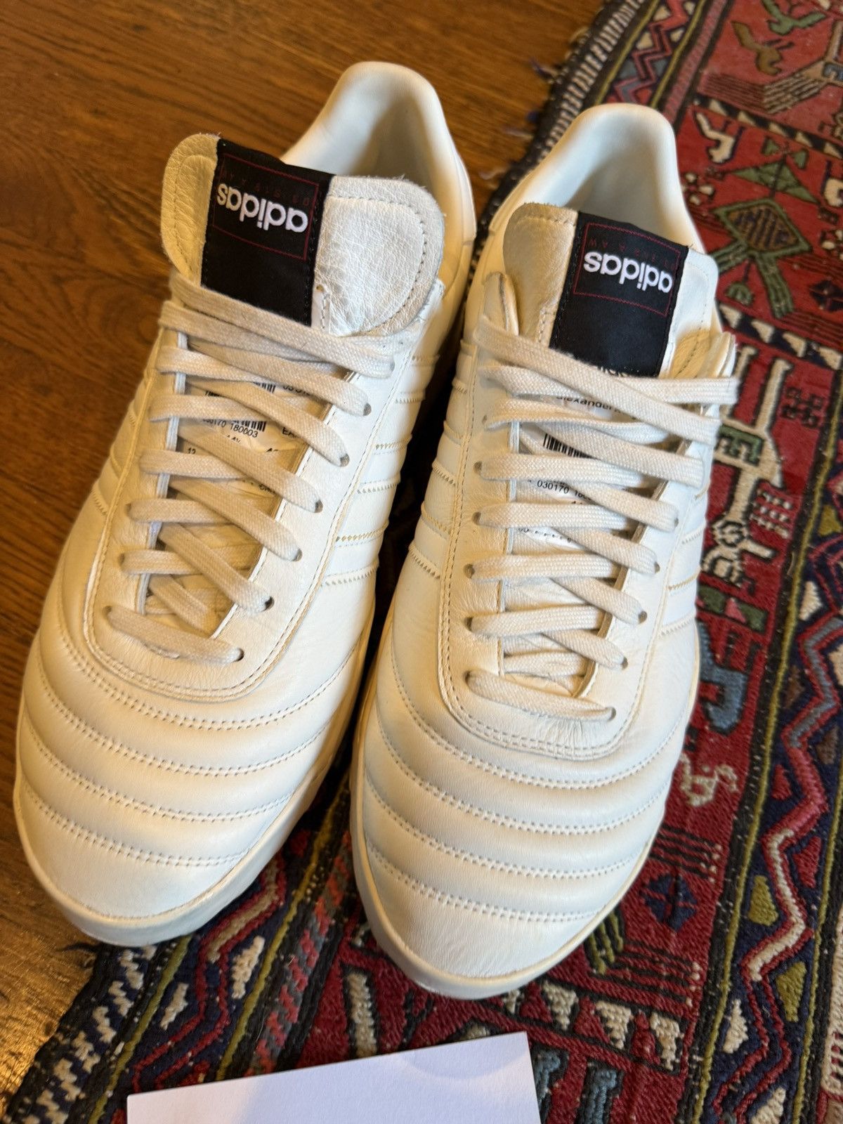 Adidas × Alexander Wang adidas AW B-Ball Soccer Alex Wang White/Clear/Brown Size US 12 / EU 45 - 3 Thumbnail