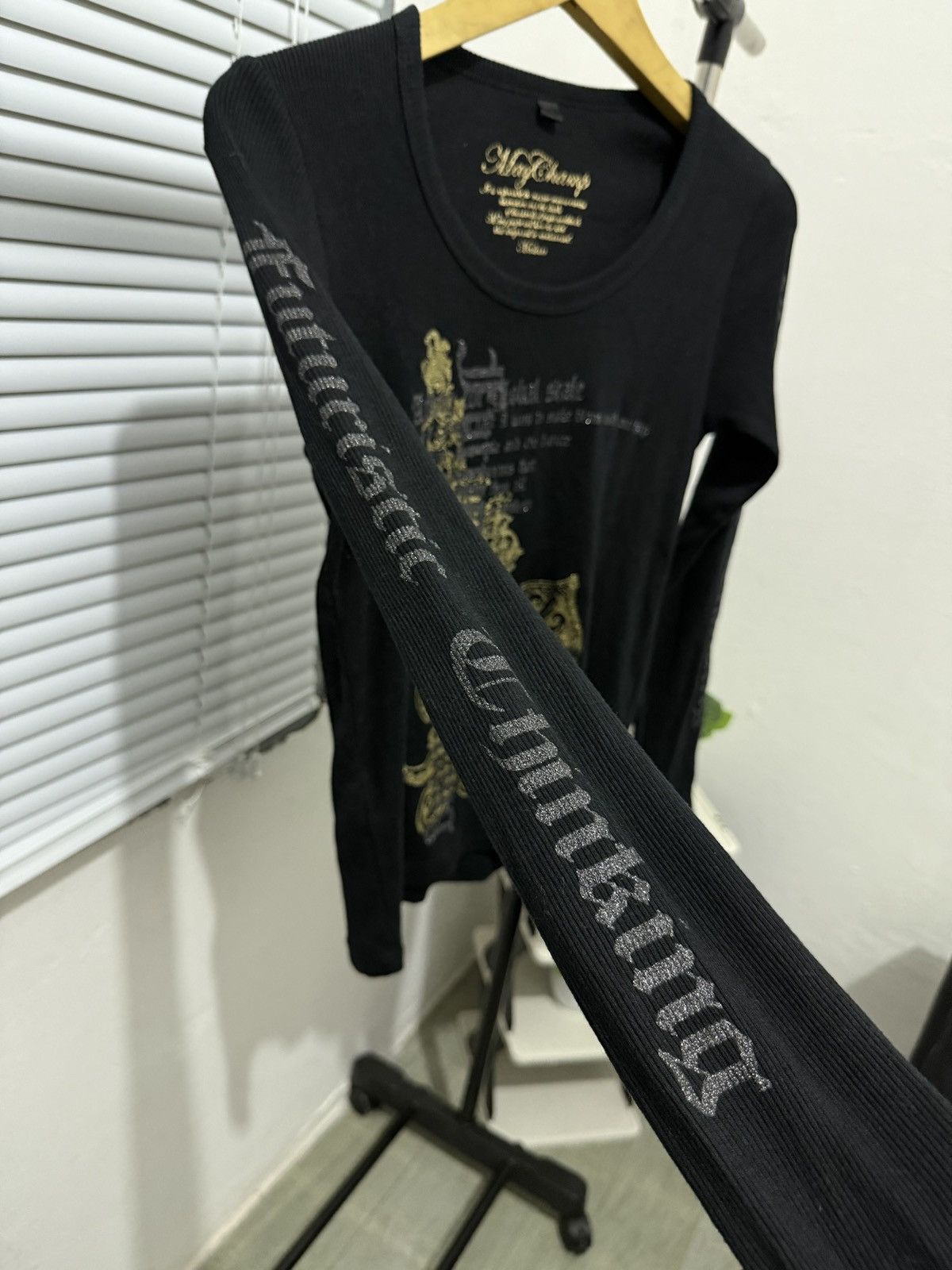 14th Addiction Y2K MAYCHAMP IFSIX STYLE LONG SLEEVE Size M / US 6-8 / IT 42-44 - 3 Thumbnail