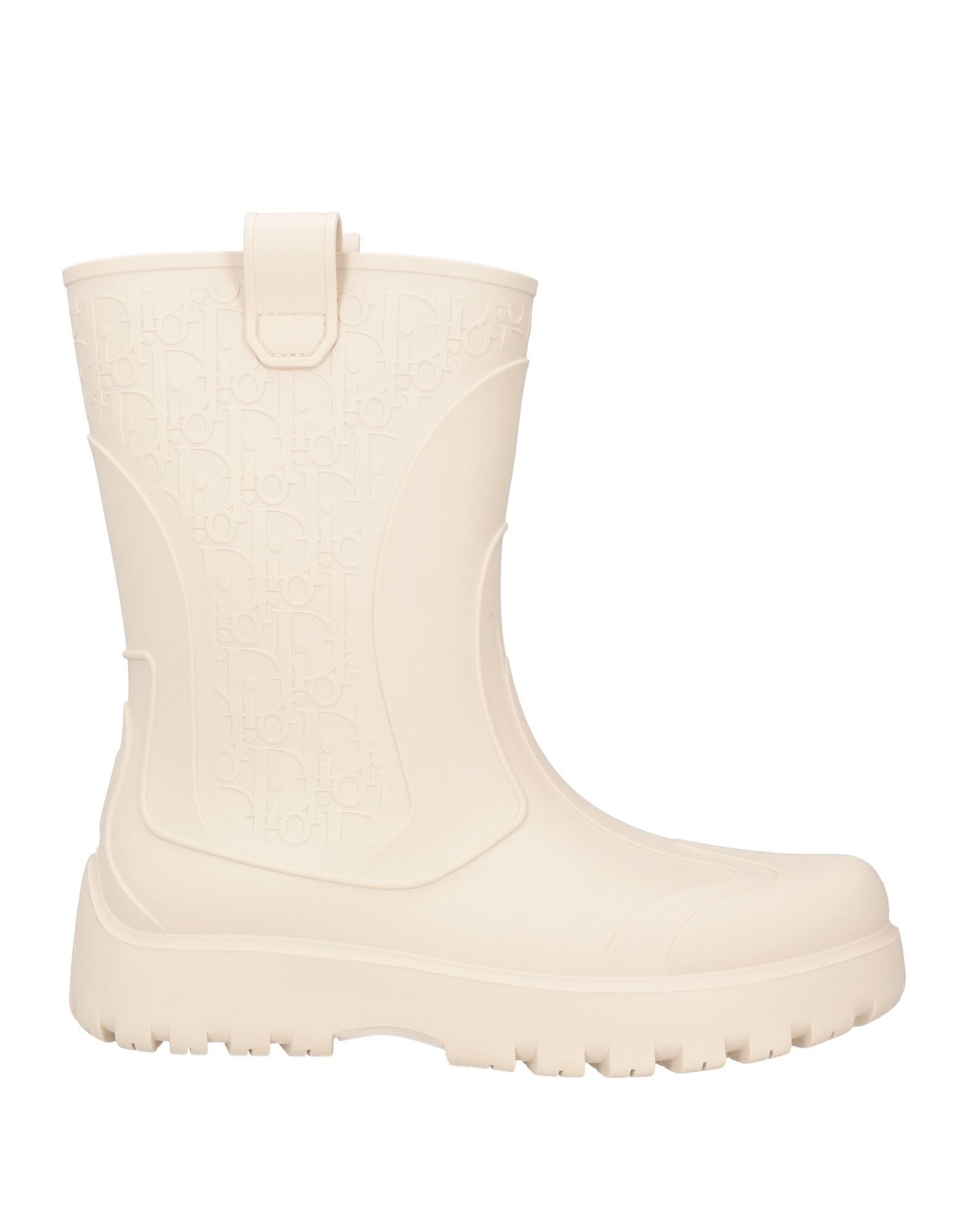 Dior garden rain boot beige