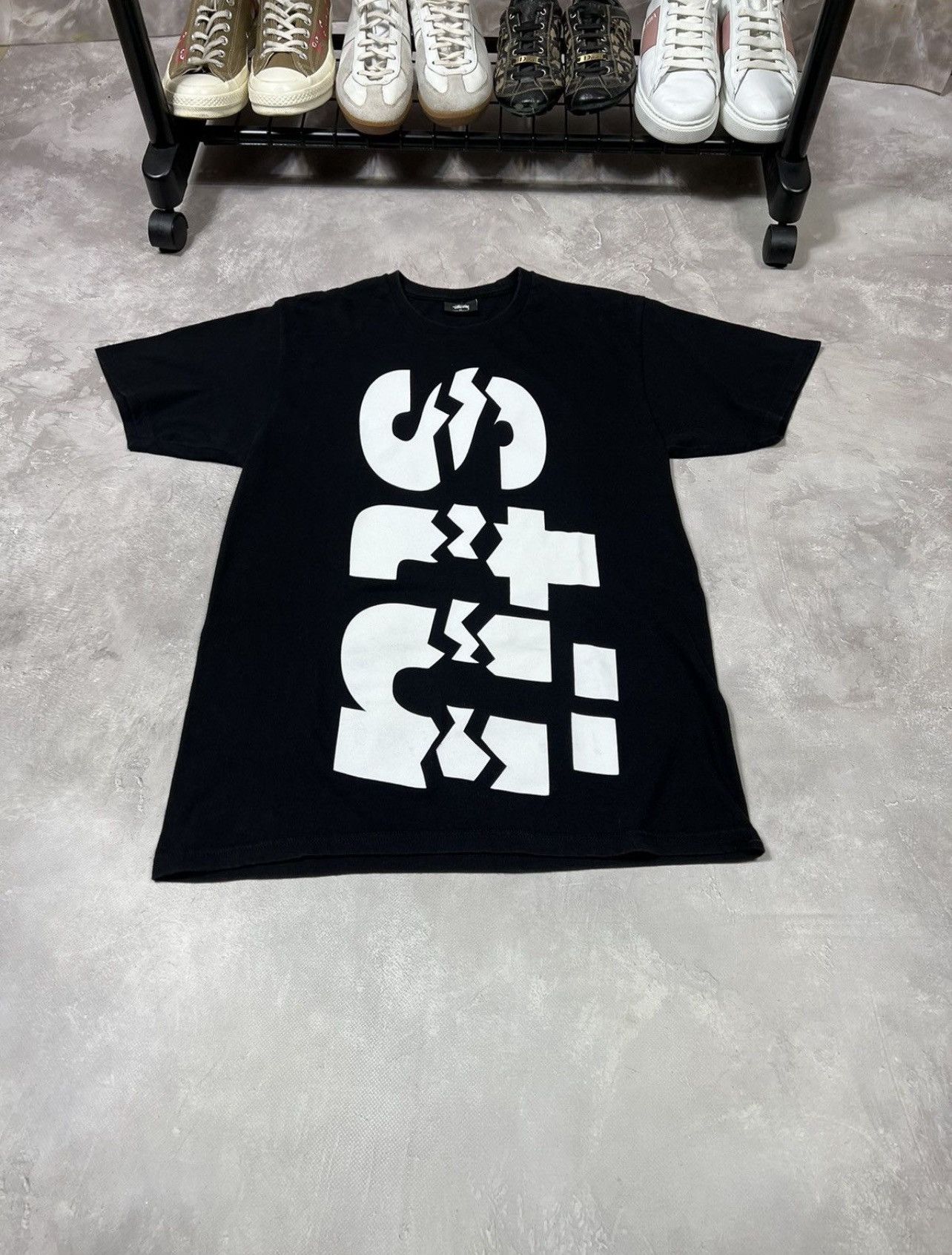 Stussy Vintage Stussy Overprint Y2k Tee Size US M / EU 48-50 / 2 - 3 Thumbnail