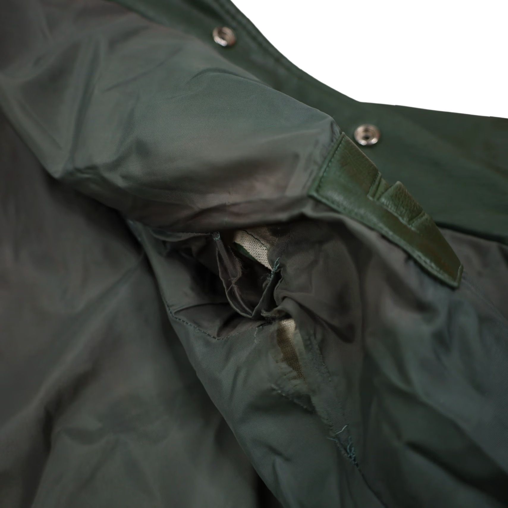 Vintage VINTAGE Brigadier Halco Jacket PVC Green M Mens Size US M / EU 48-50 / 2 - 8 Thumbnail