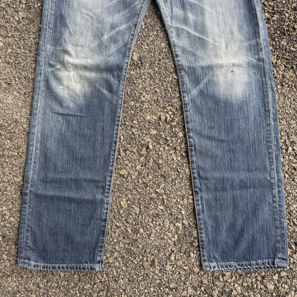 Edwin VINTAGE EDWIN 503 FADED DENIM JEAN PANTS Size US 35 - 4 Thumbnail