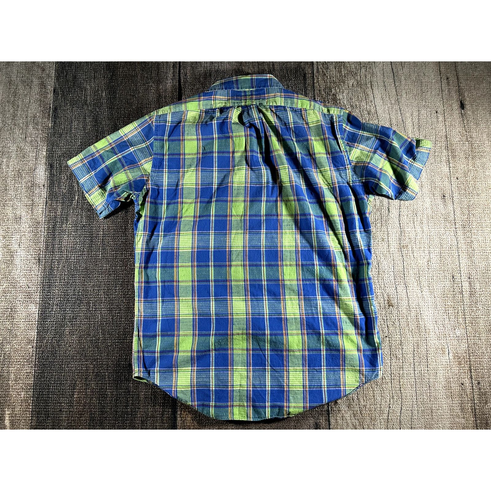 Ralph Lauren Ralph Lauren Classic Fit S Shirt Mens Plaid Green Blue Polo Size US M / EU 48-50 / 2 - 5 Thumbnail